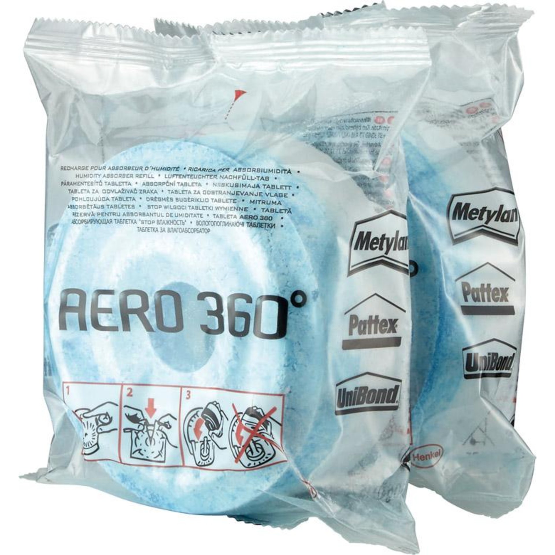 Pattex Entfeuchter AERO 360, 2x450g