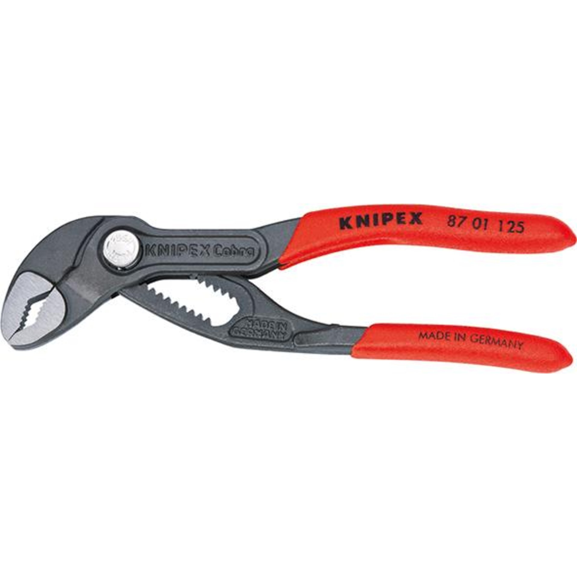 Wasserpumpenzange Cobra mit Kunststoff-Griffen 125mm KNIPEX