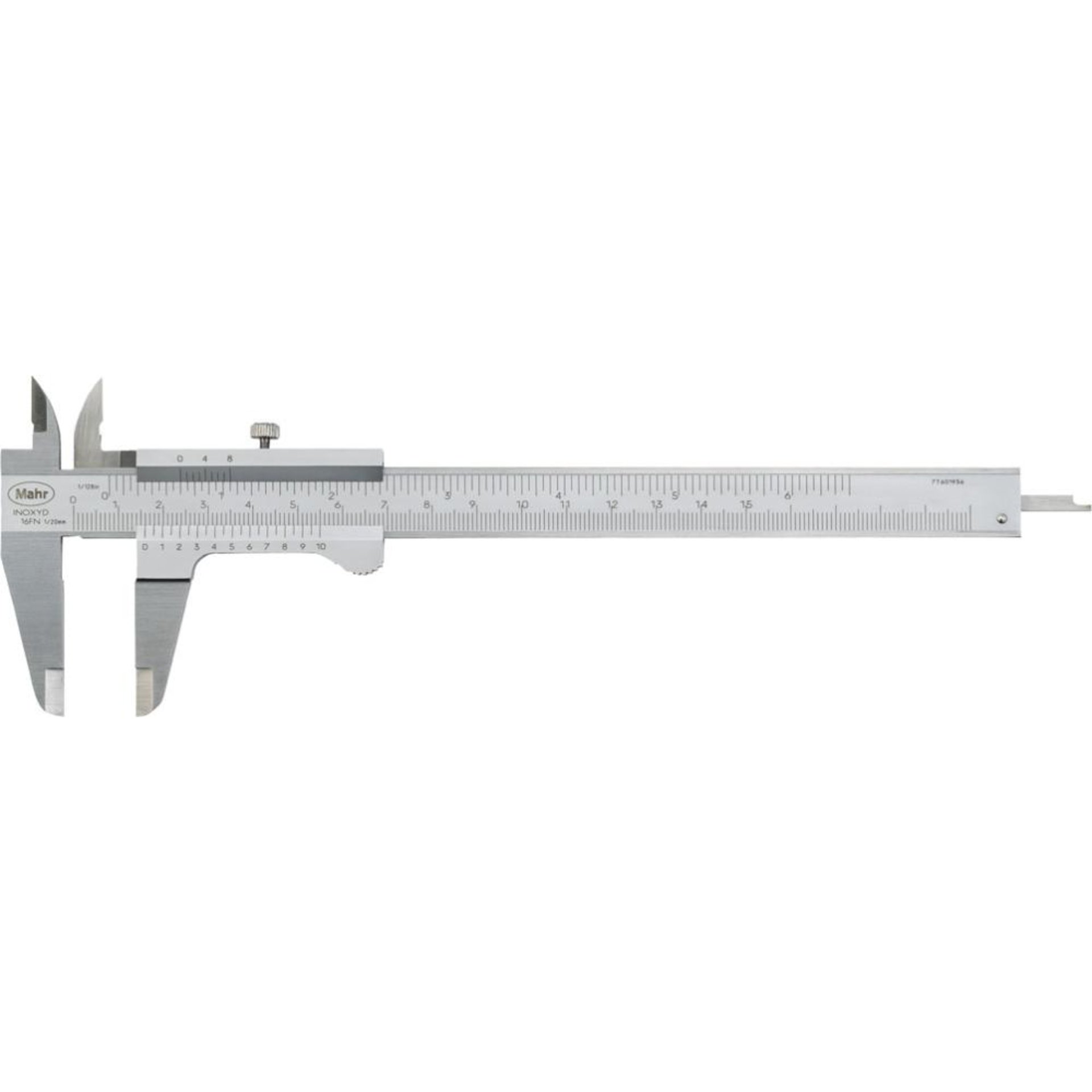 Taschenmessschieber 200mm, 0,05mm MAHR