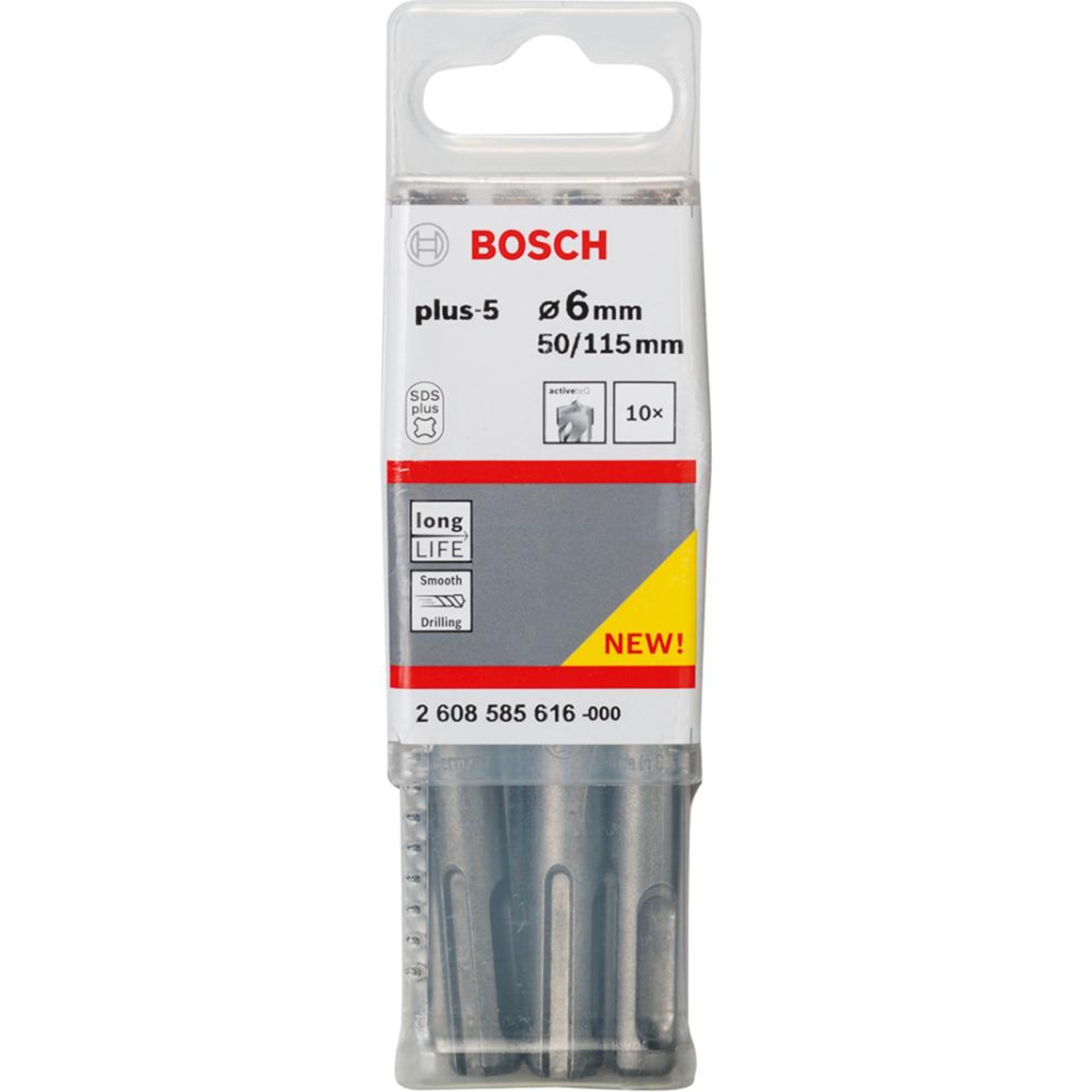 Hammerbohrer 6x50x115mm Bosch VE à 10 Stück SDS plus-5