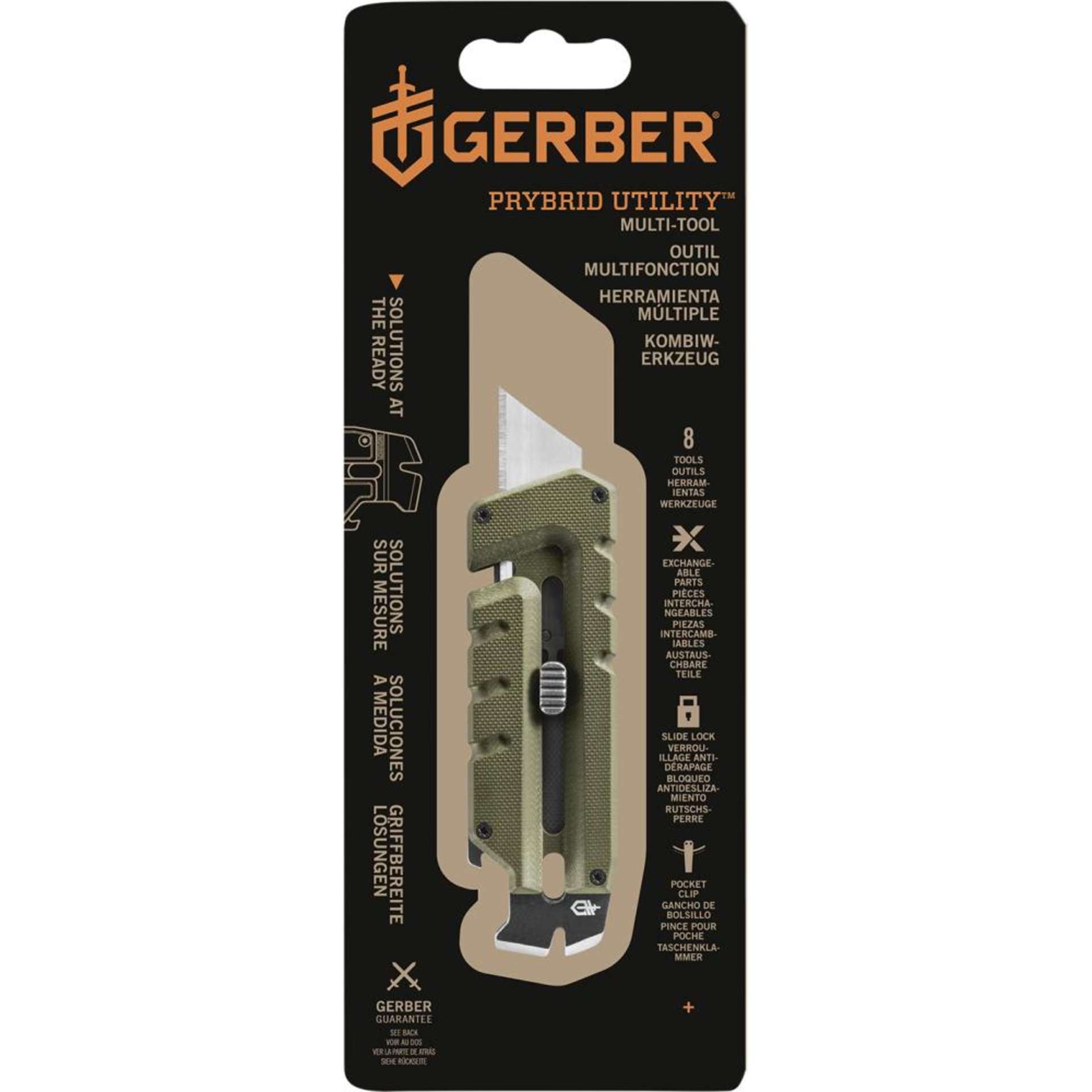 Cuttermesser-Multitool Prybrid Utility