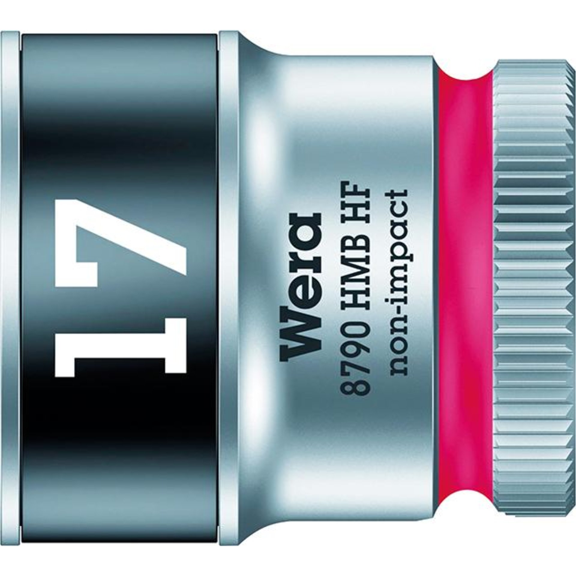 Steckschlüsseleinsatz 6-kant 3/8" 17mm mit Haltefunktion Wera