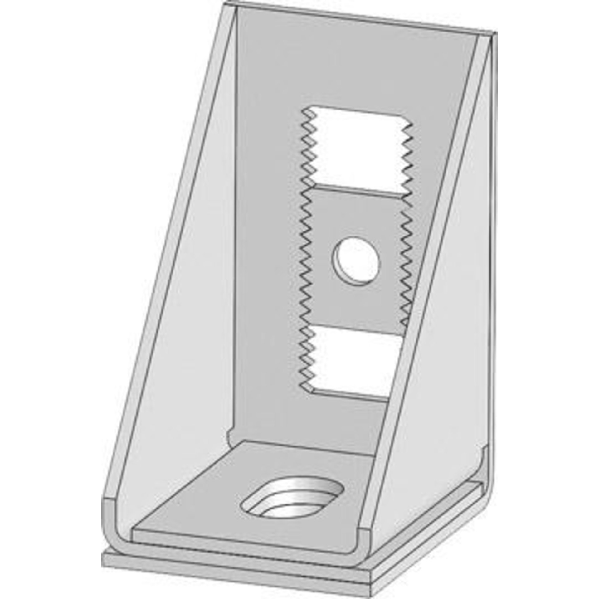 ZugankerHT2 Fusswinkel 103x73x60x3,0mm m.Steg