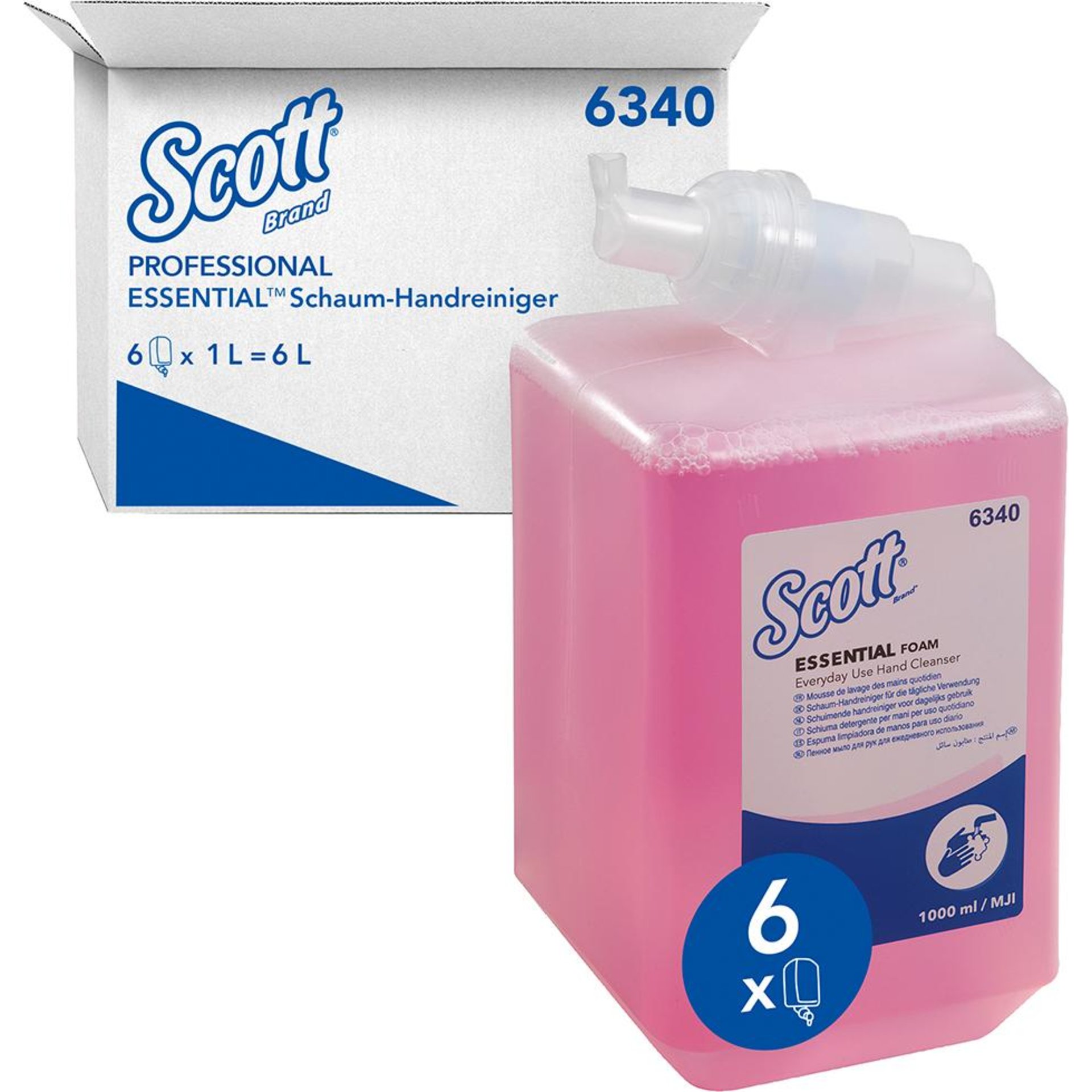 Schaumhandreiniger 1l, rosa