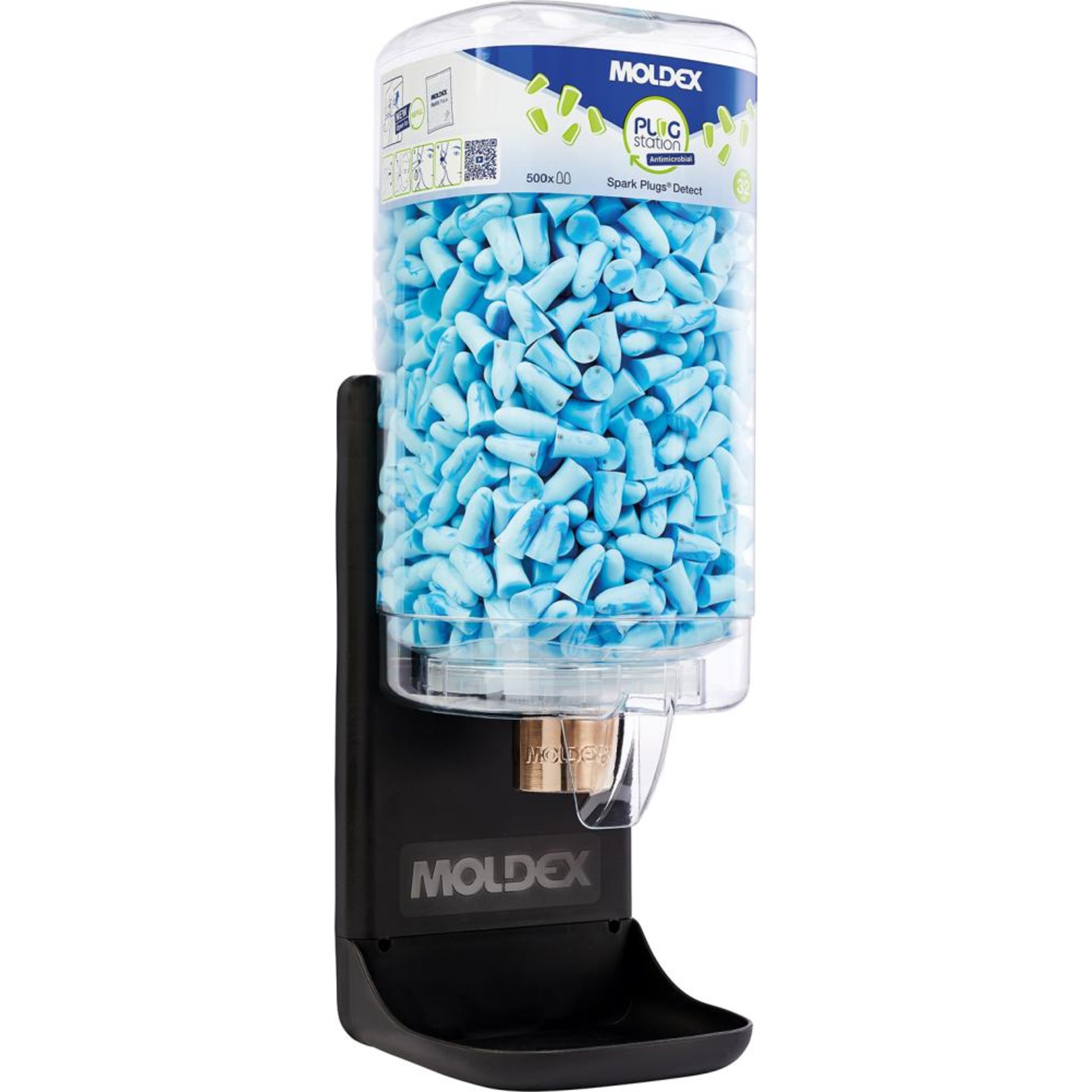 Gehörschutzstöpselspender Spark Plugs® Detect, antimikrobiel