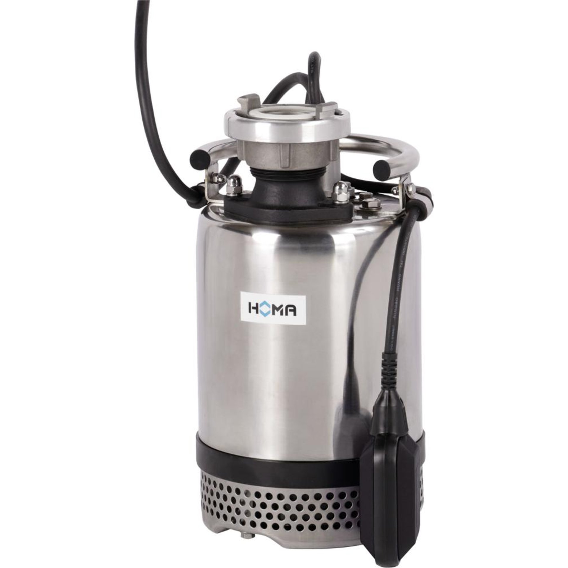 Motorumflutete Baupumpe HBP503WA mit Schwimmer