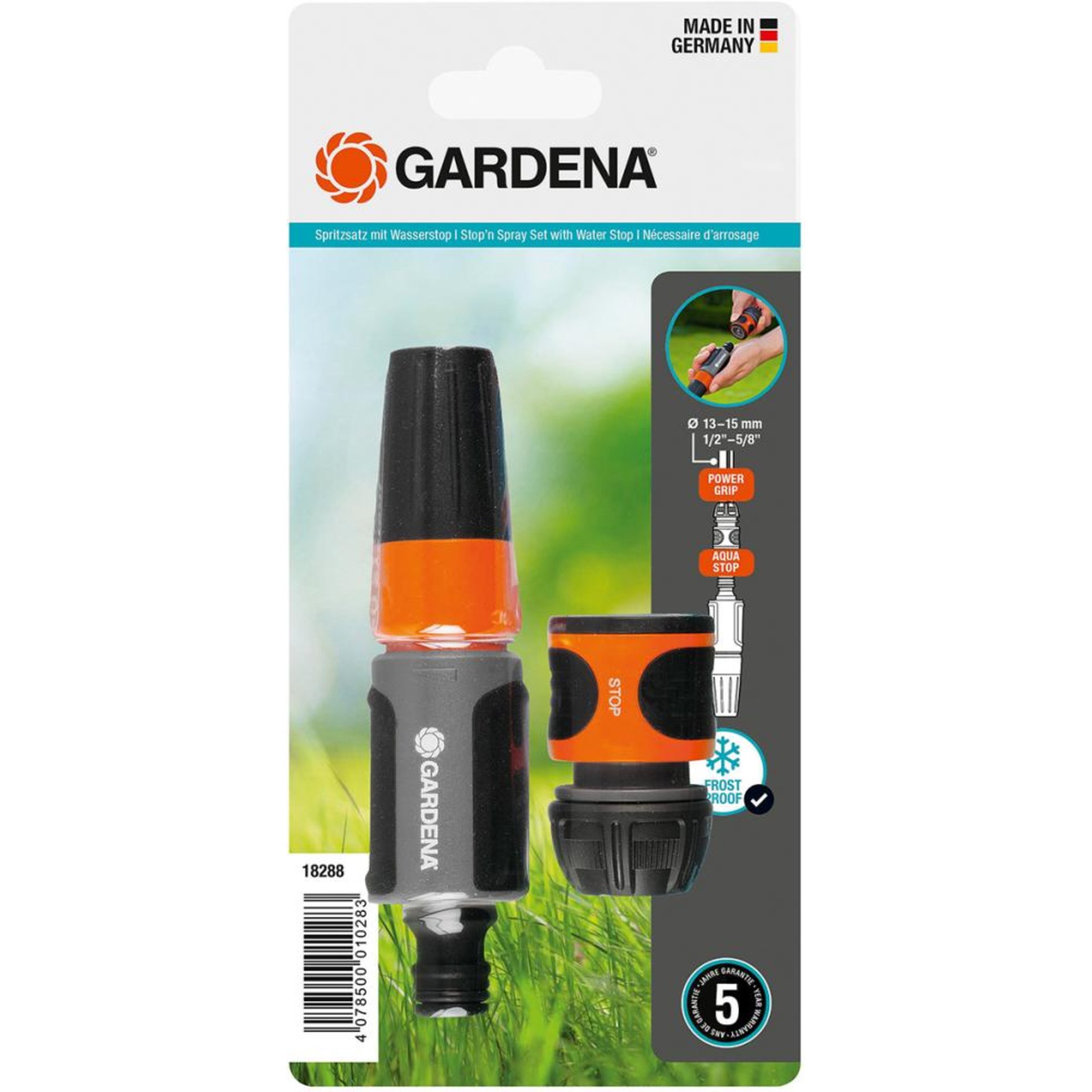 Spritz-Satz 13mm (1/2") Inh. je 1x18213,18300