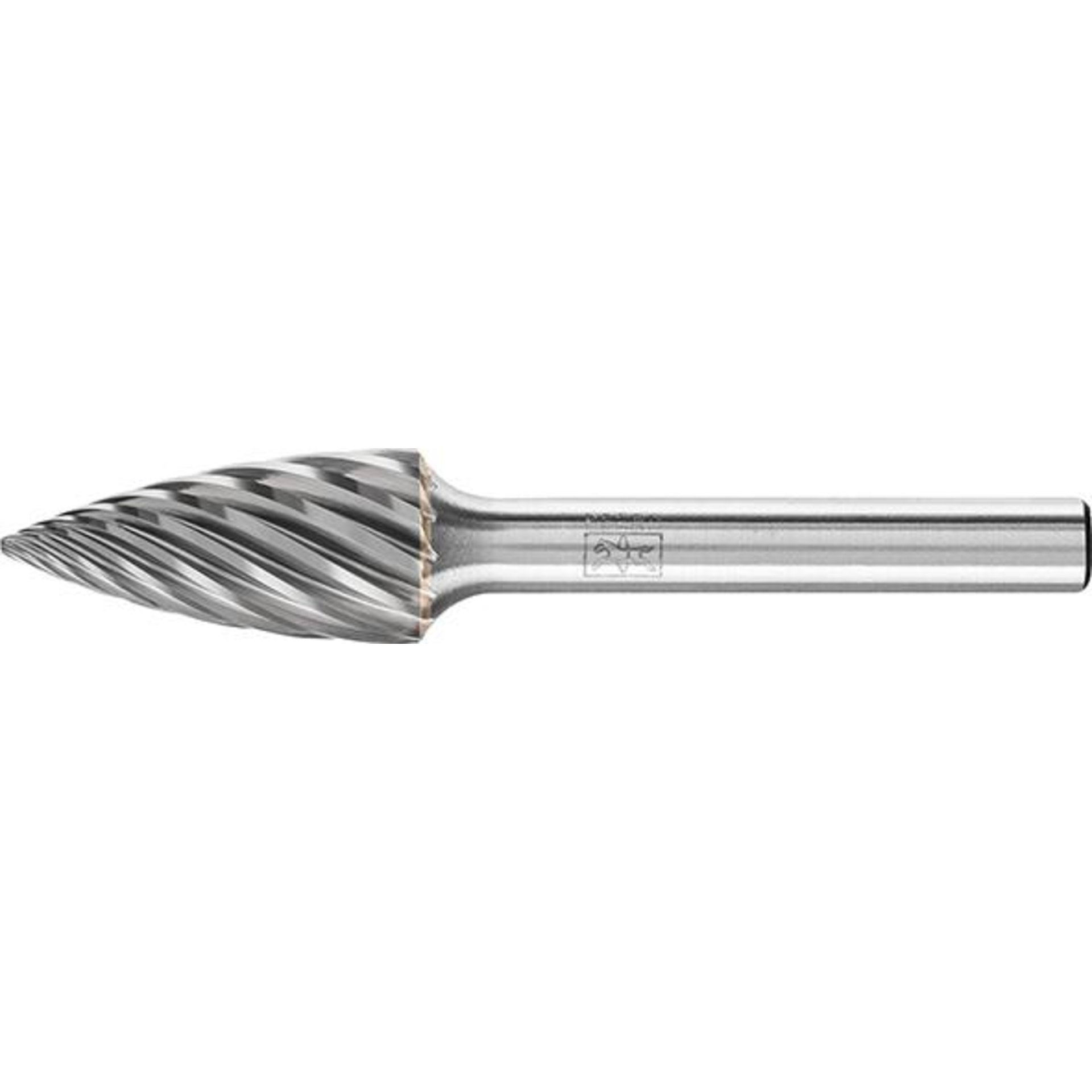 Frässtift HM Spitzbogenform 1225 rostfrei 6mm 12x25mm Pferd