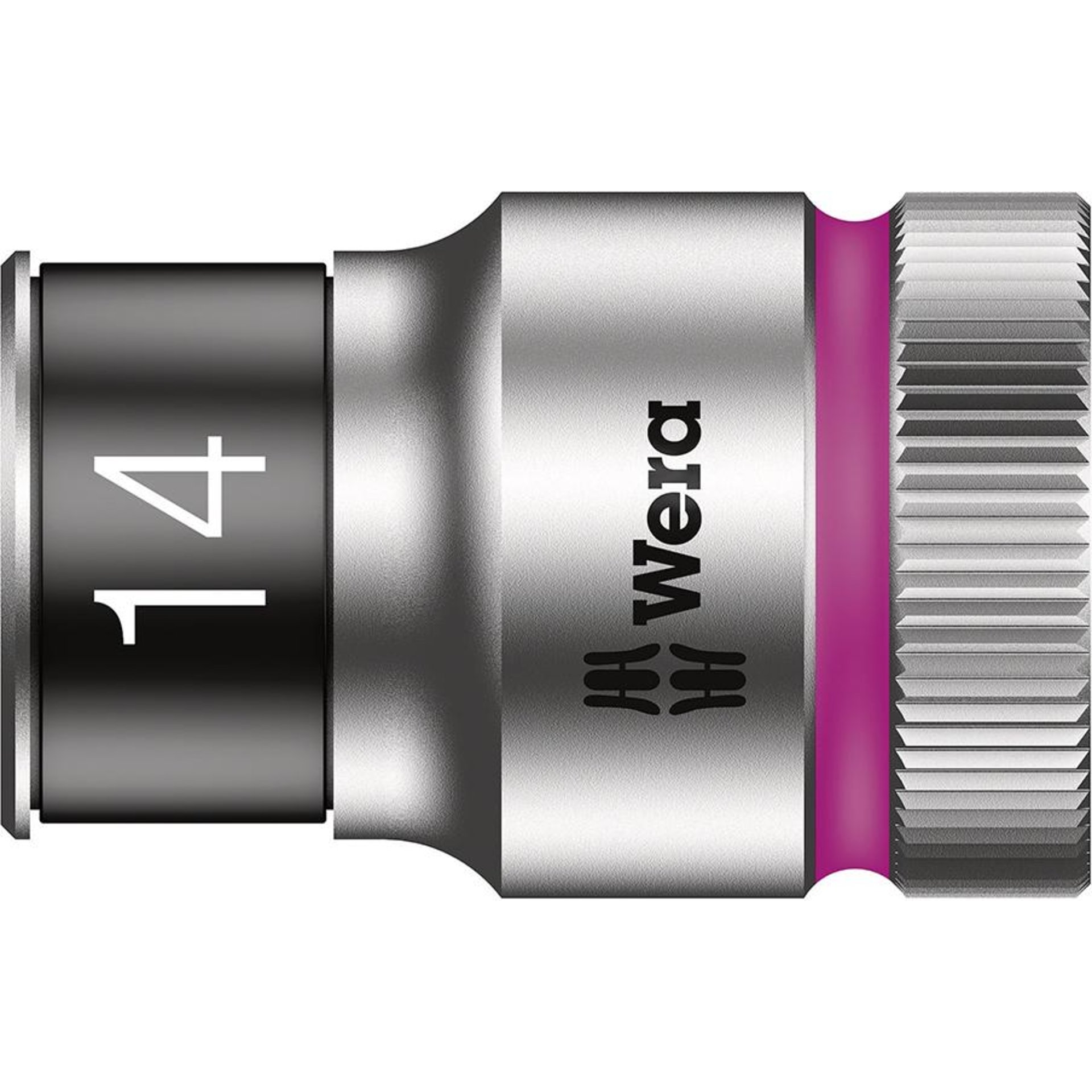 Steckschlüsseleinsatz 6-kant 1/2" 14mm mit Haltefunktion Wera
