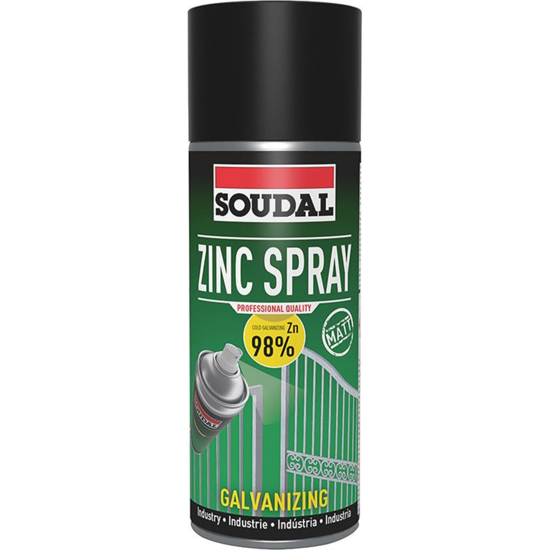 Zinc Spray Mat 400ml  400ml