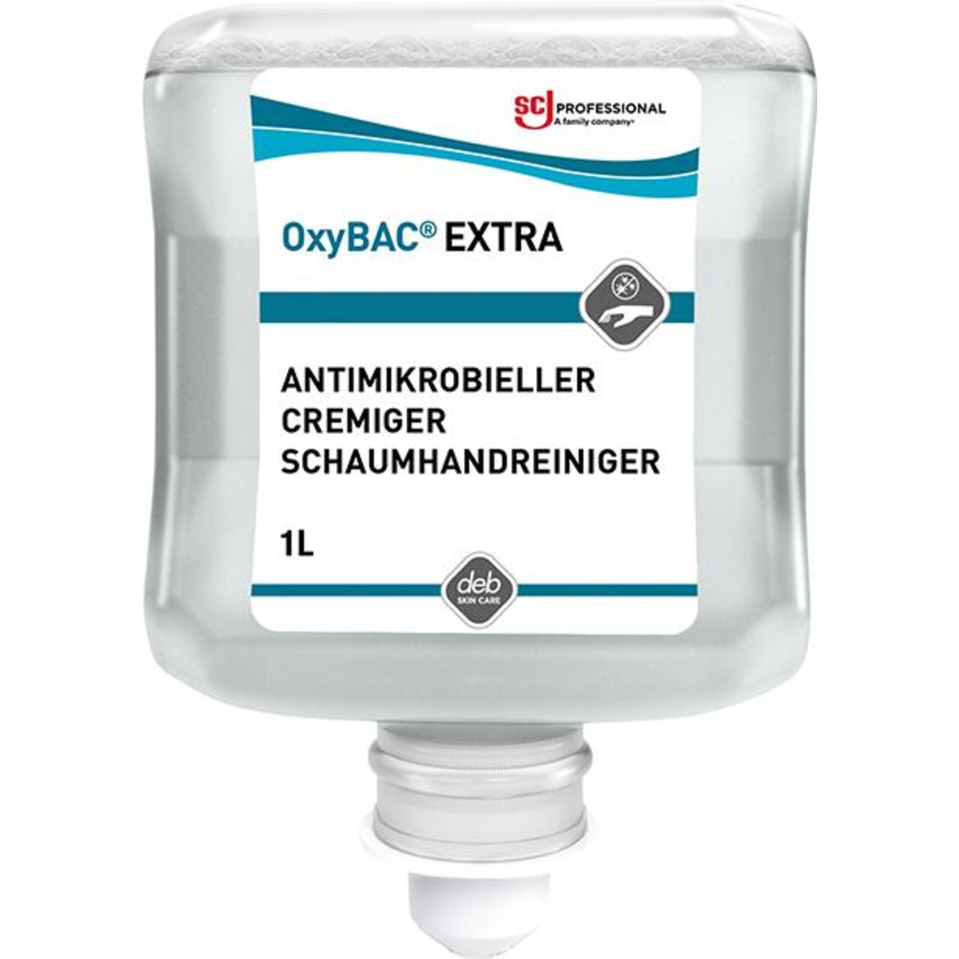 OxyBac Extra Schaumhandreiniger 1 l Kartusche Antimikrobielle Handrein.