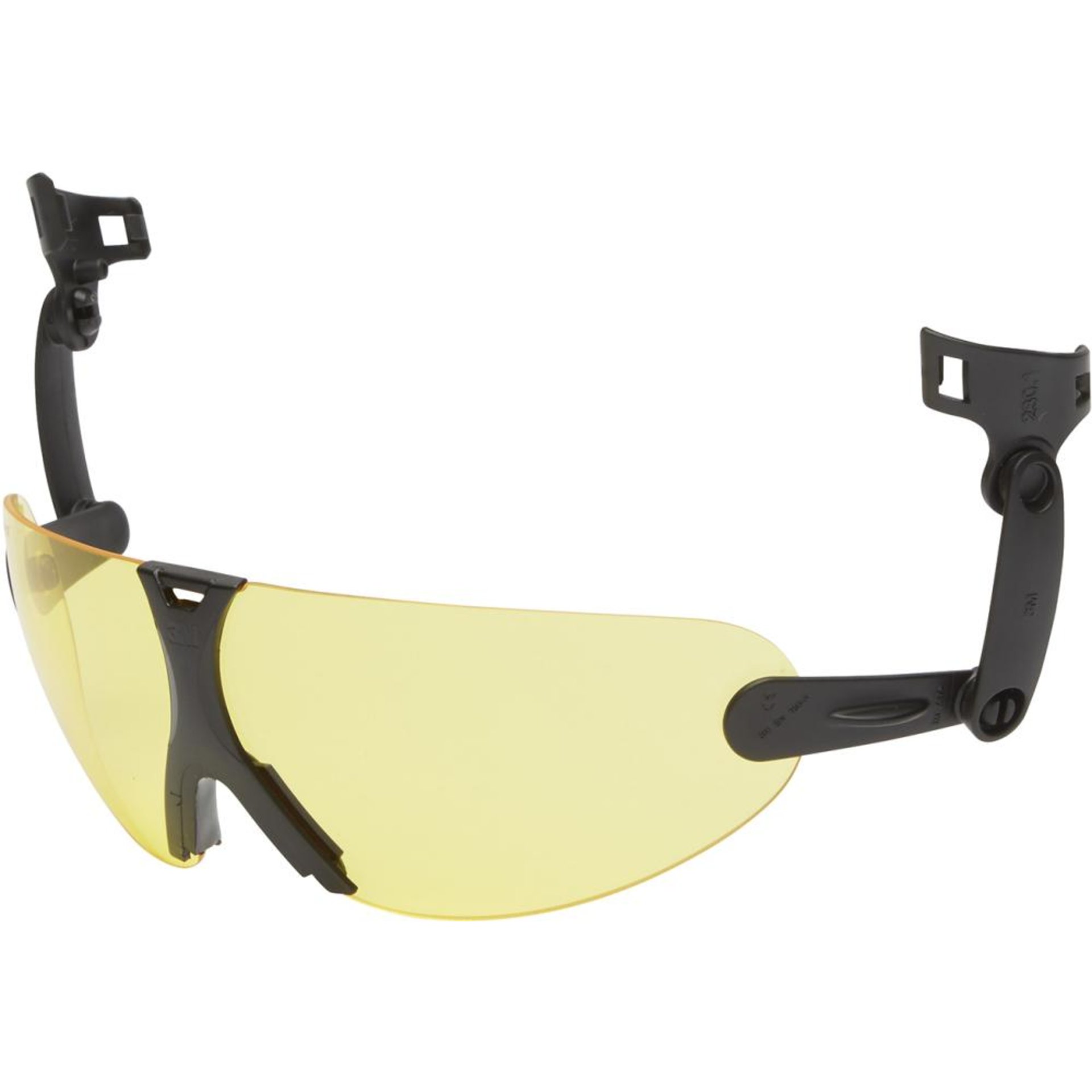 Integr. Schutzbrille V9A gelb getönt