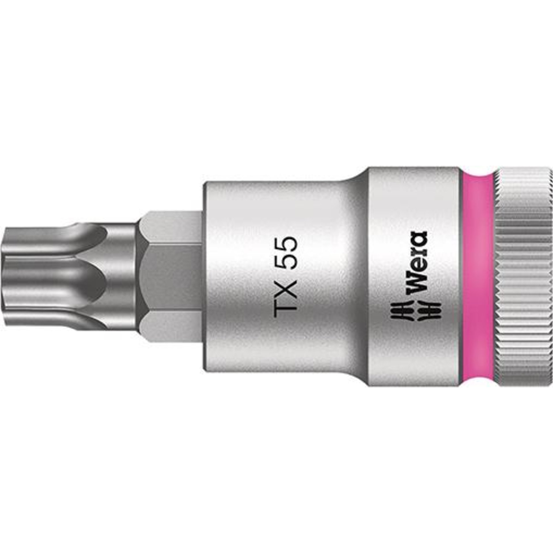 Schraubendrehereinsatz 1/2" T55x60mm mit Haltefunktion Wera