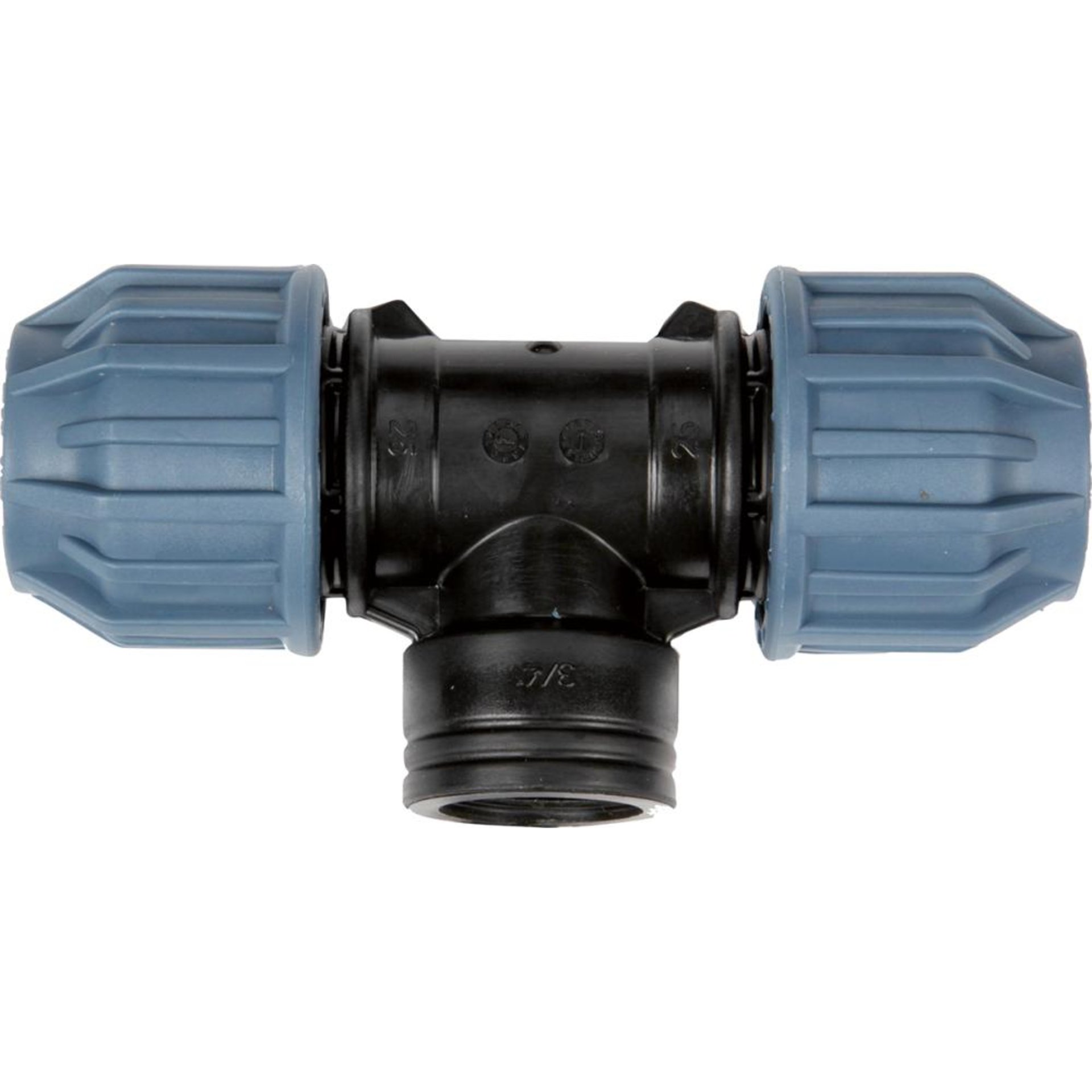 PP-T-Rohr-Verschraubung IG 19mm(3/4") für 25mm Rohr Beschaffungsartikel