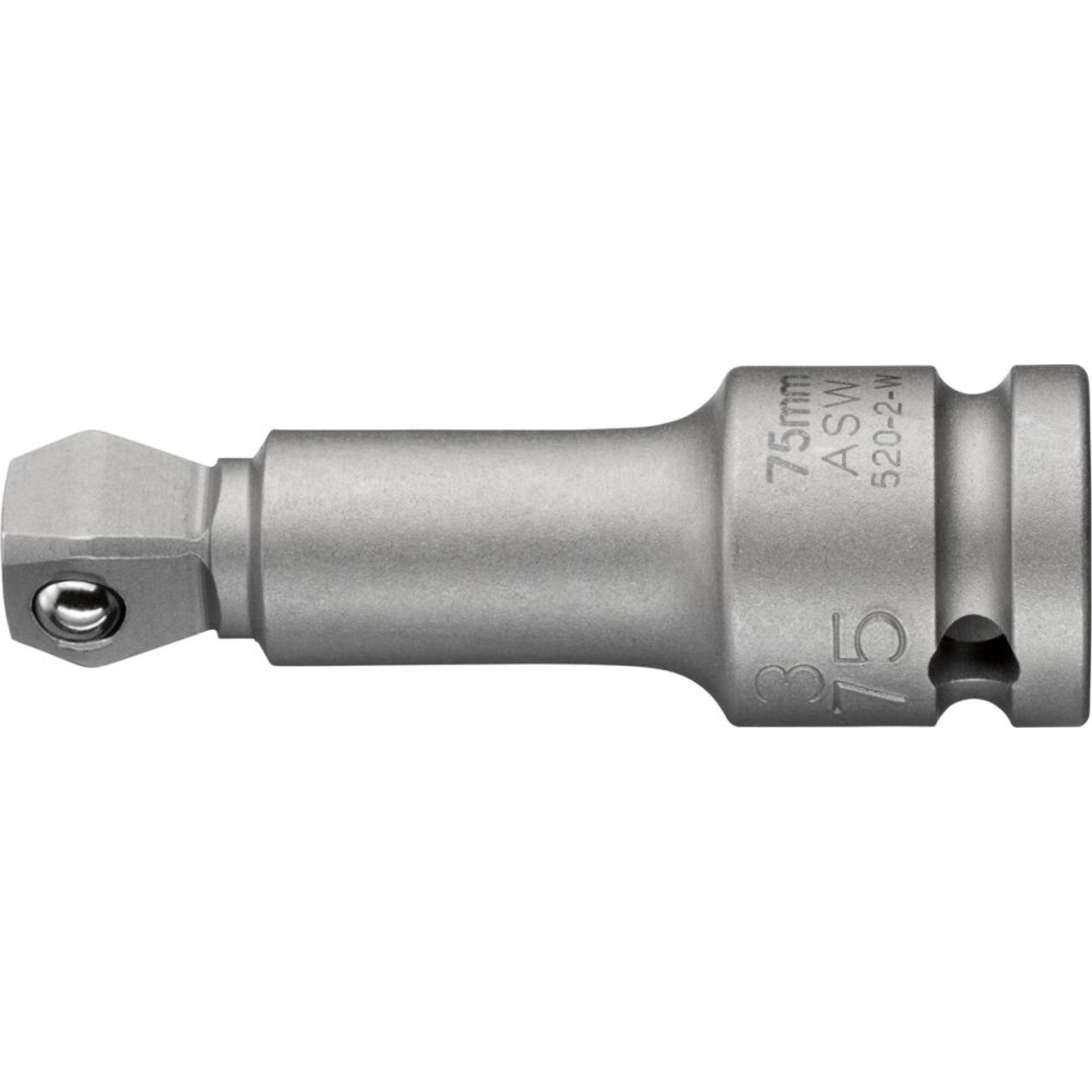 Kraft-Winkelverlängerung 1/2" 75mm ASW