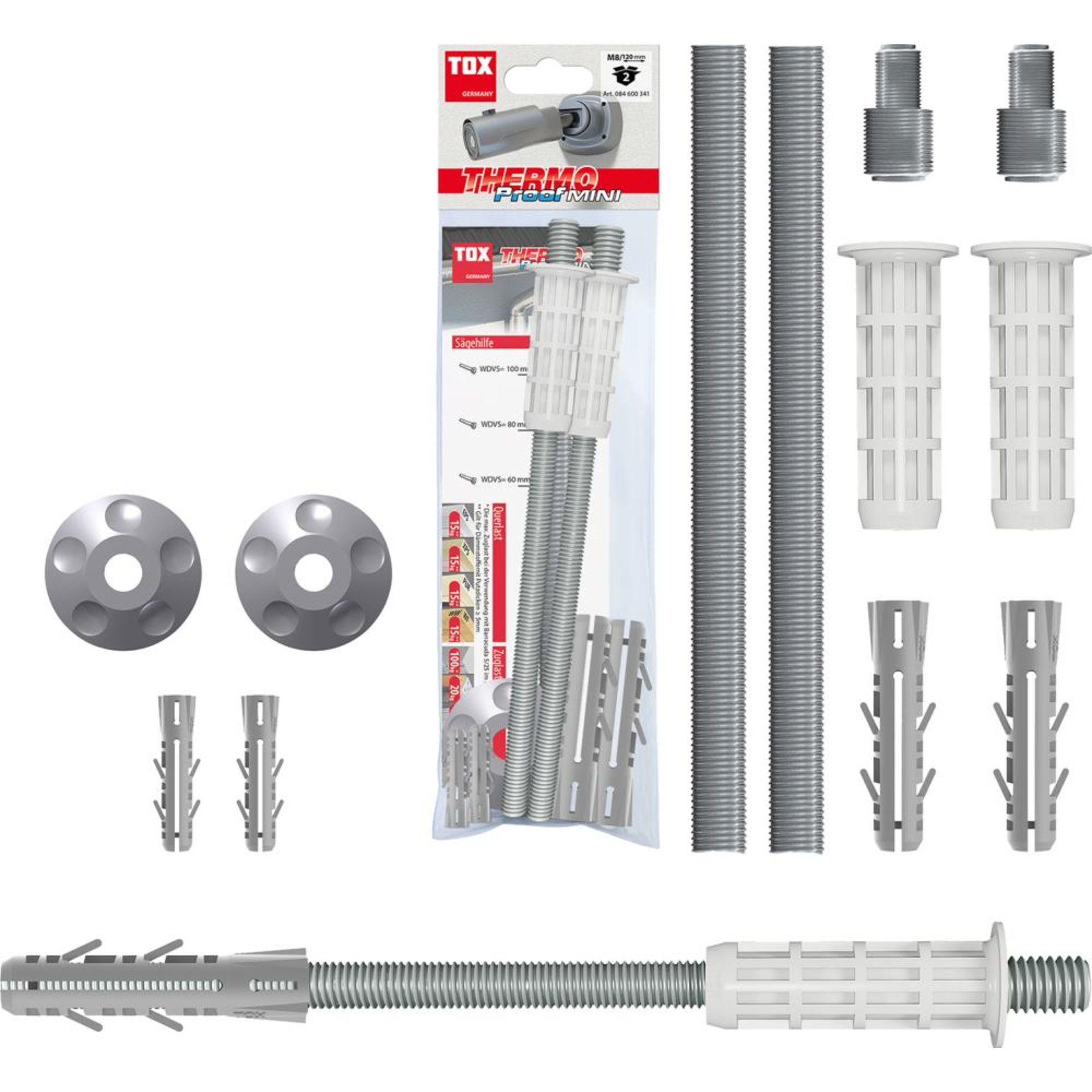 Abstandsmontagesystem Thermo Proof Mini