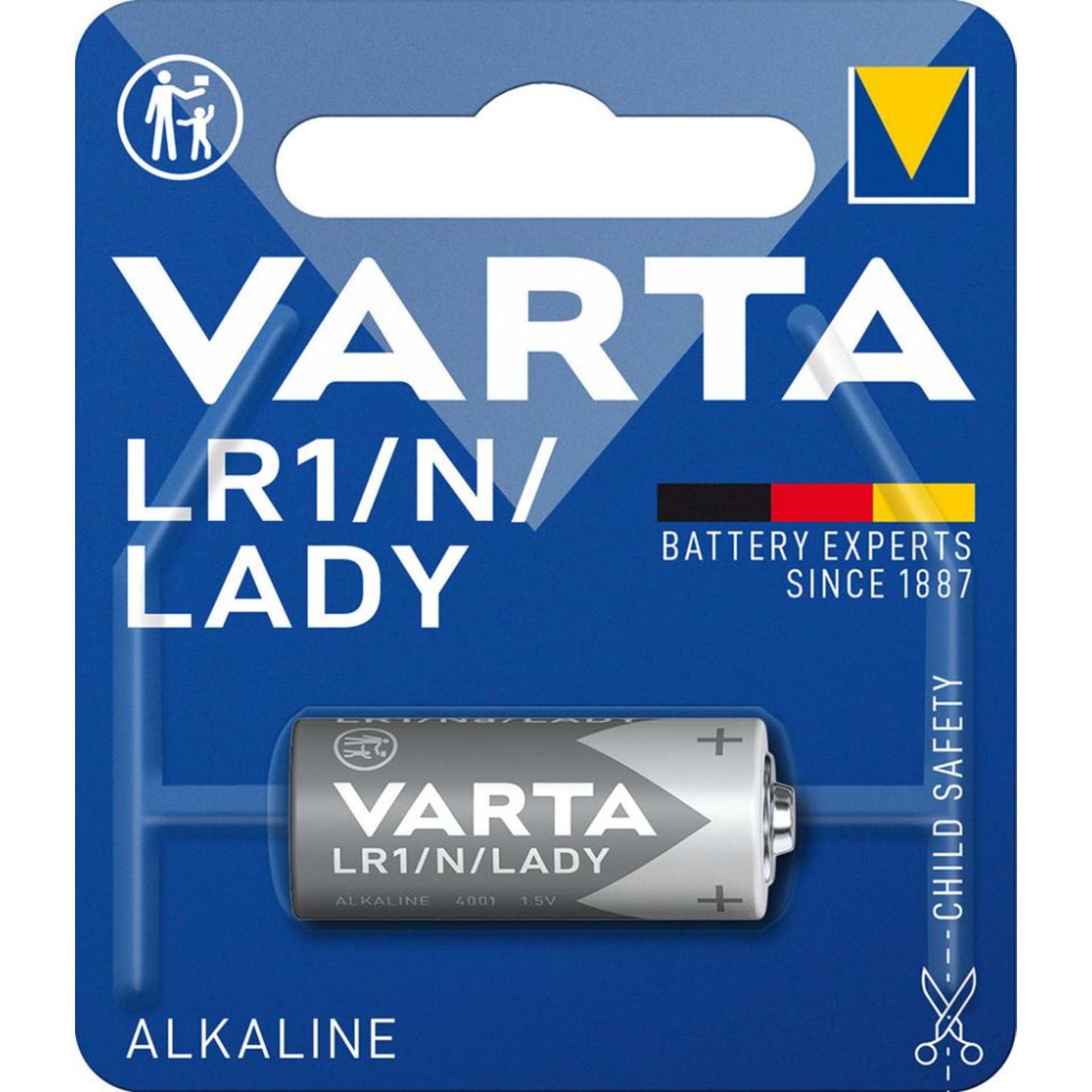 VARTA Batterie HighEnergyLady, 1-er Blister