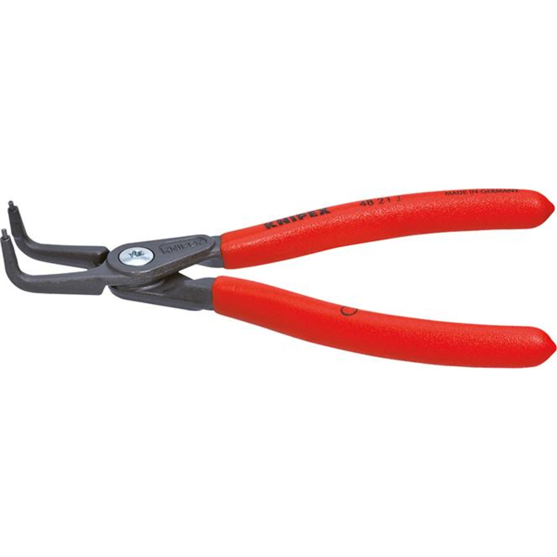 Sicherungsringzange innengebogen grau atramentiertJ21 mm KNIPEX