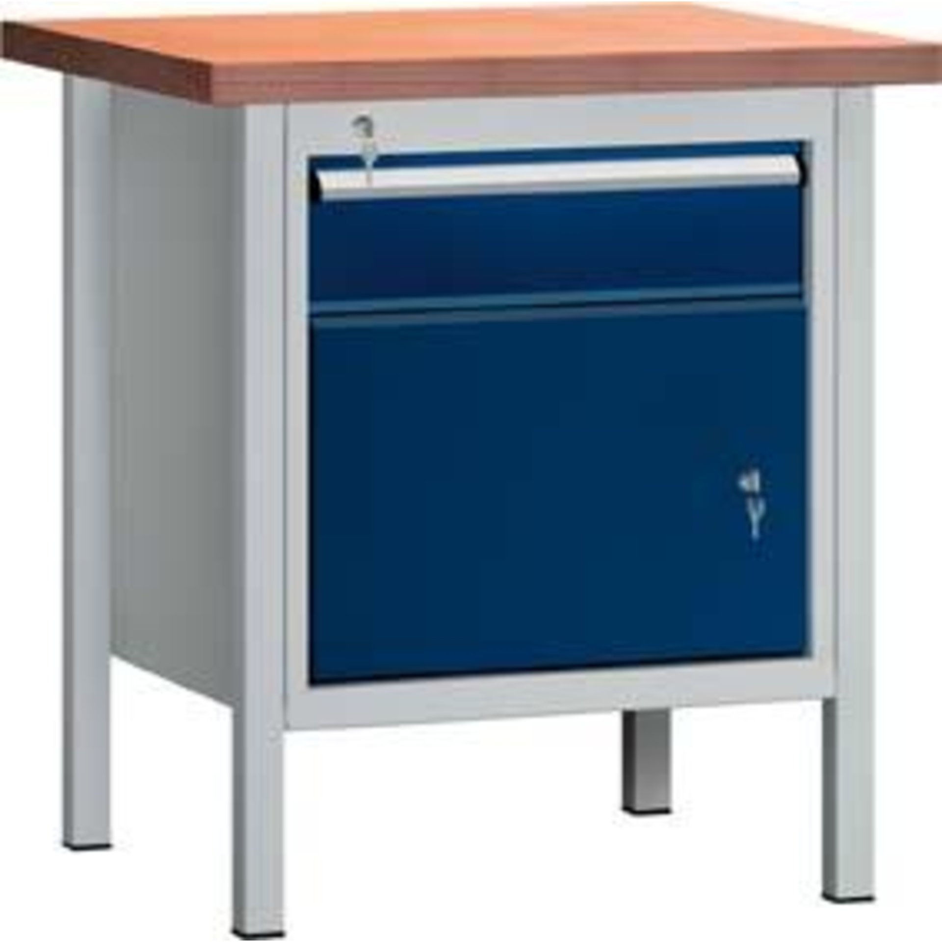 Werkbank 1-Lade, 1 Tür WS052N-0750MLO-E1689 KLW