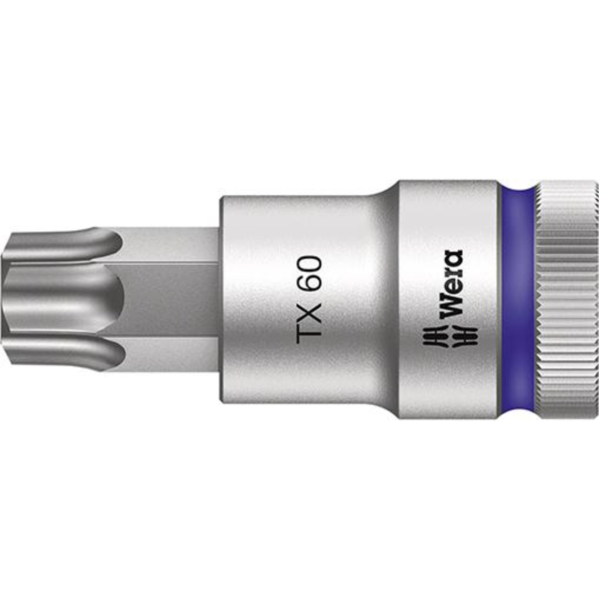 Schraubendrehereinsatz 1/2" T60x60mm mit Haltefunktion Wera
