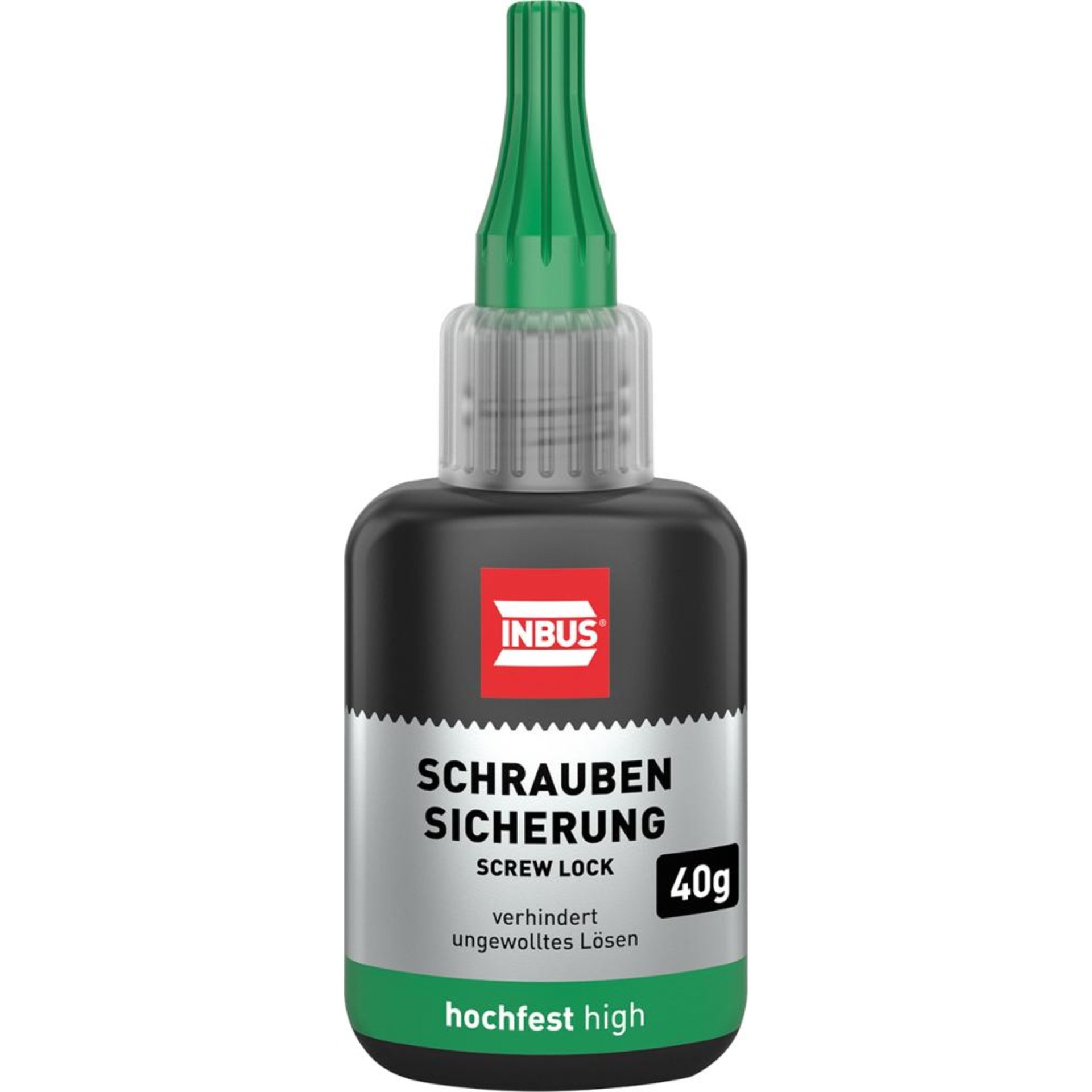 Schraubensicherung hochfest, grün, 40g INBUS