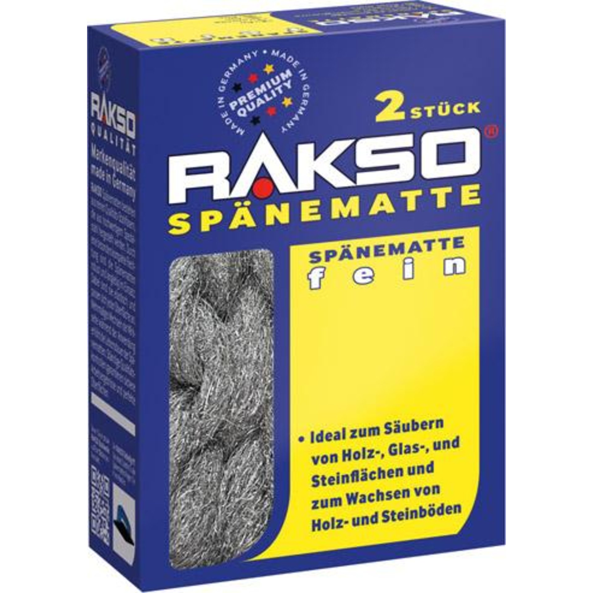 Spänematten grob 2er-Pack Rakso