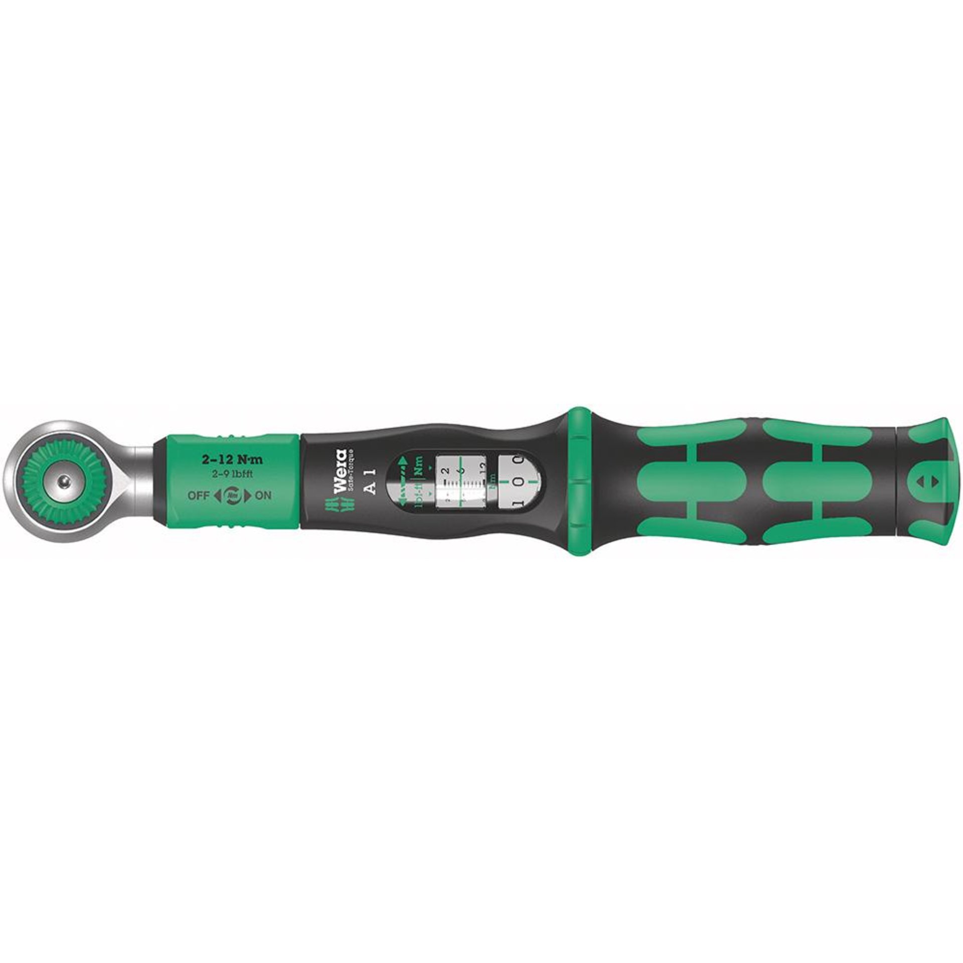 Drehmomentschlüssel Safe-Torque 2-12Nm 1/4" Wera