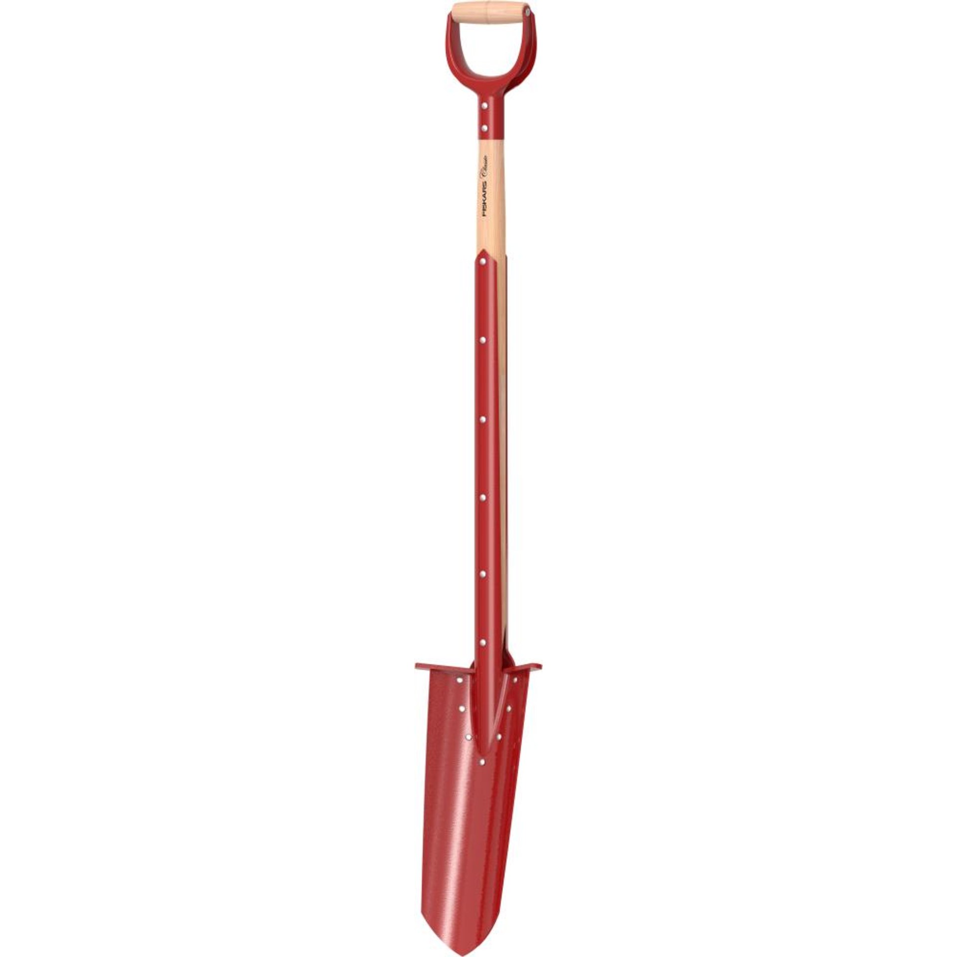 Drainage Spaten CLASSIC PRO mit FSC-Holzstiel Beschaffungsartikel