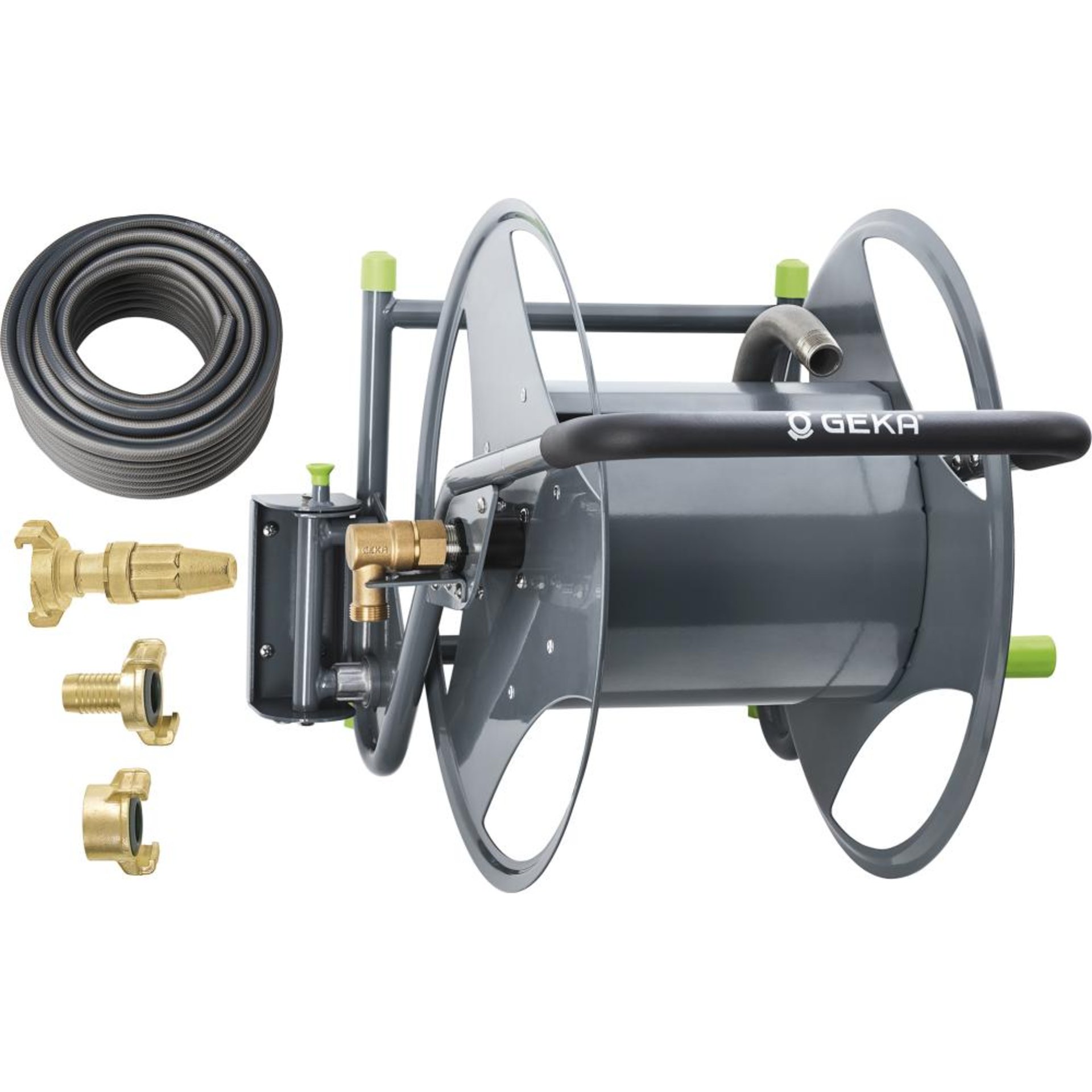 Schlauchabroller P40SK 25mSchl.3/4 K. GEKA plus Beschaffungsartikel