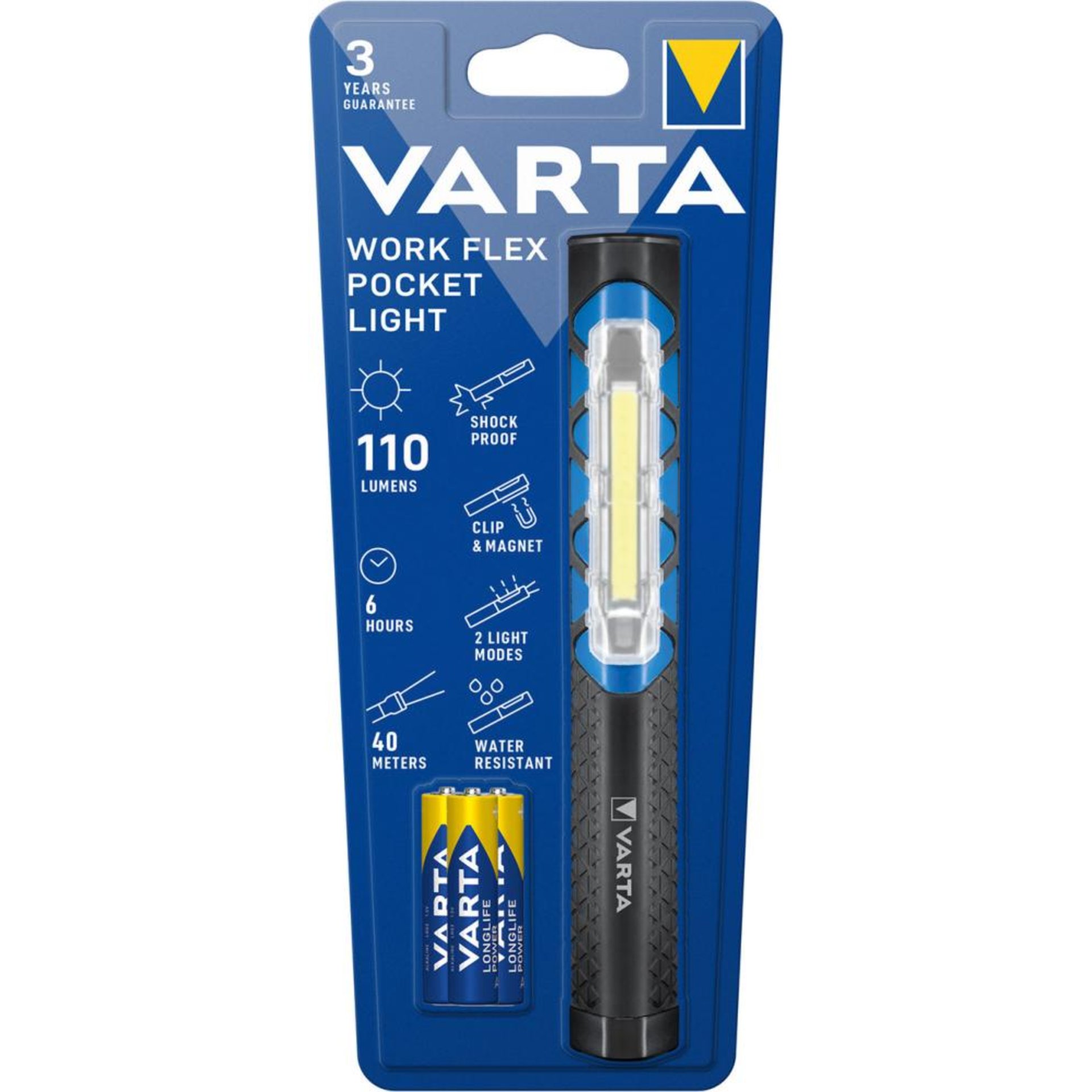 Taschenlampe Work Light Multi LED VARTA