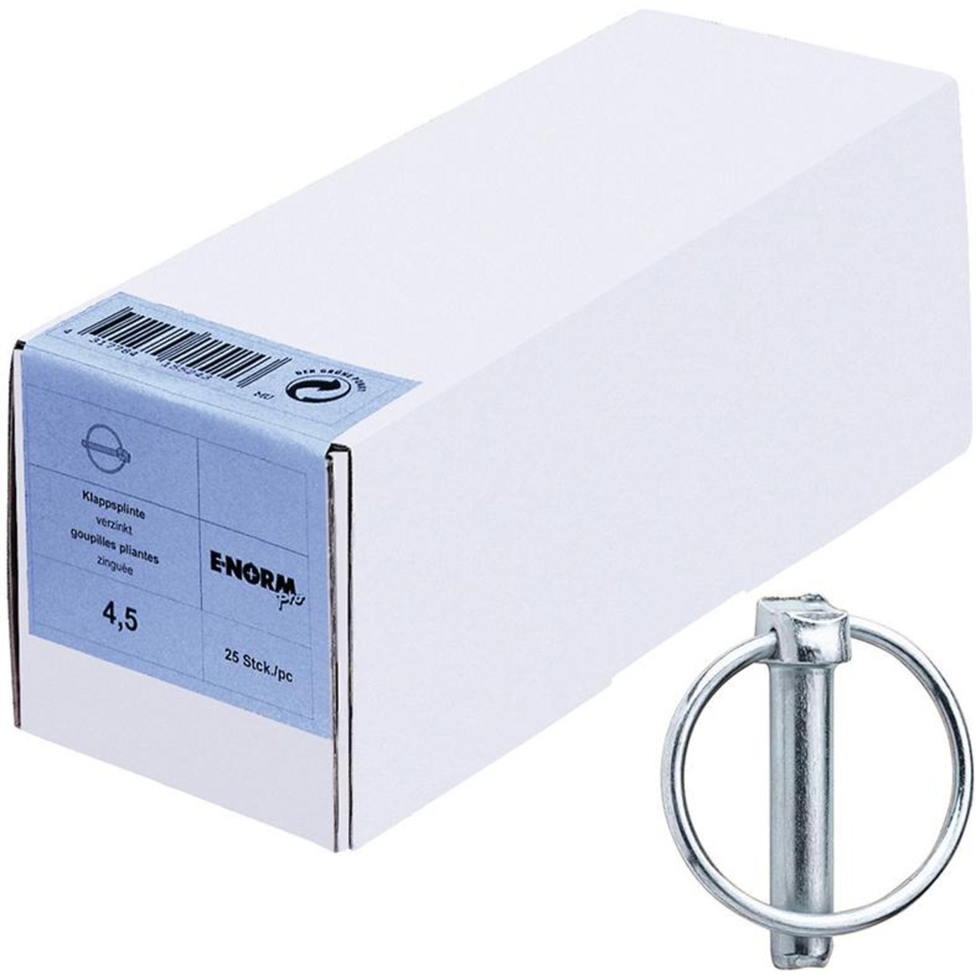 Klappsplint, ähnlich DIN 11023, verzinkt