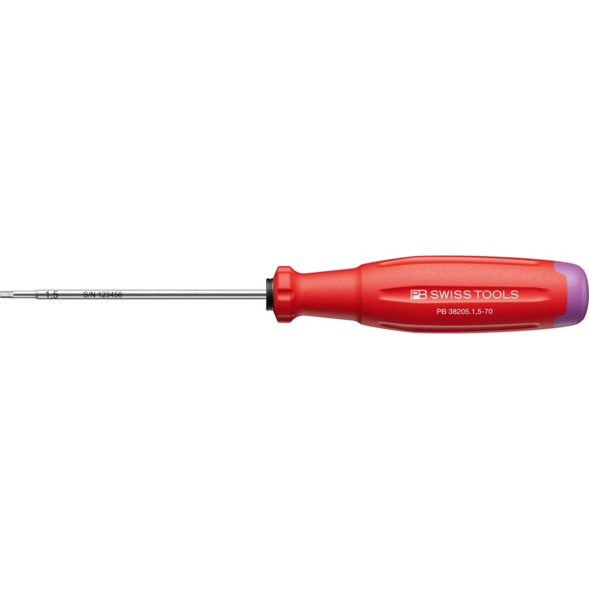 Schraubendreher Innensechskant 1,5x70mm SwissGrip EVO PB Swiss