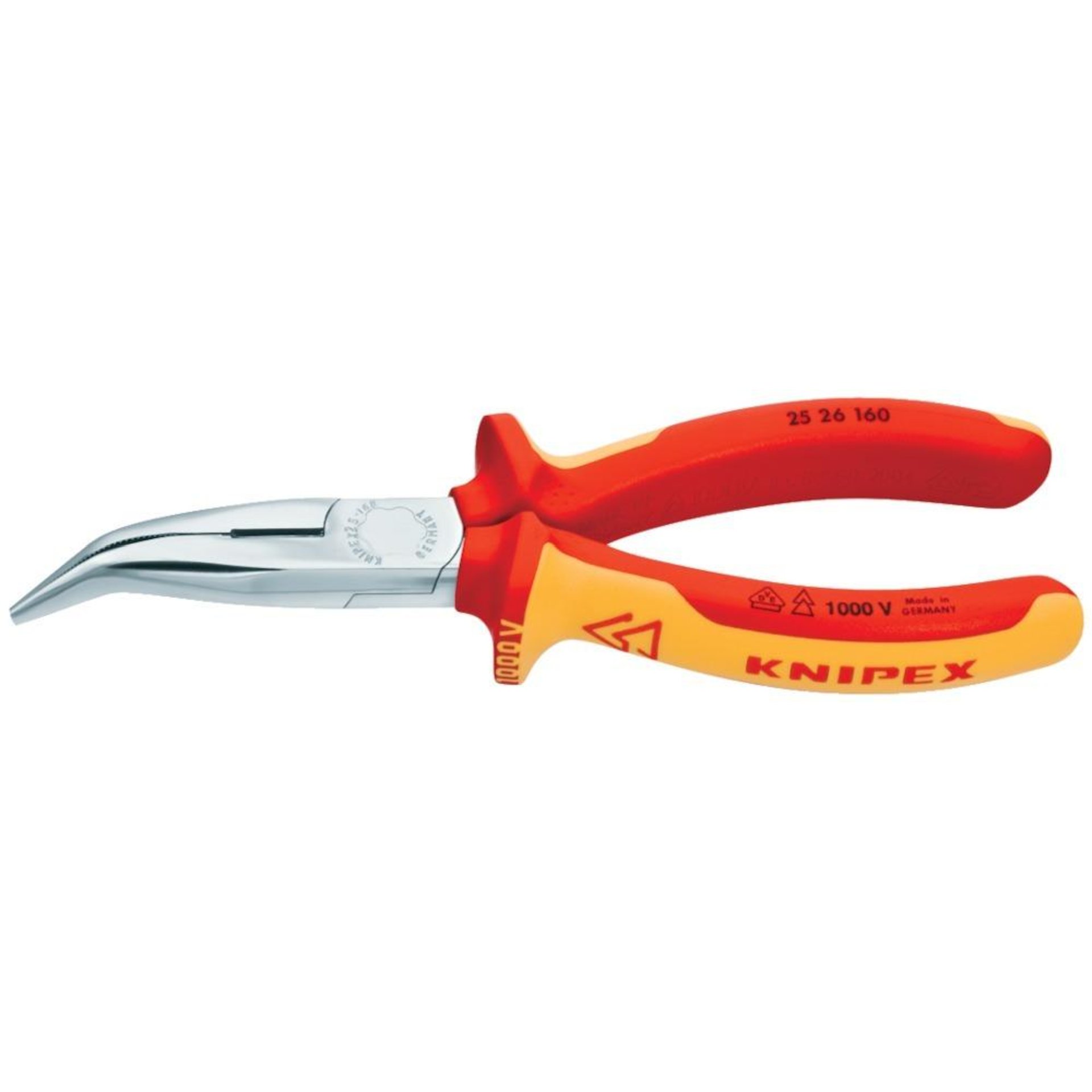 Radiozange VDE gewinkelt 160mm KNIPEX