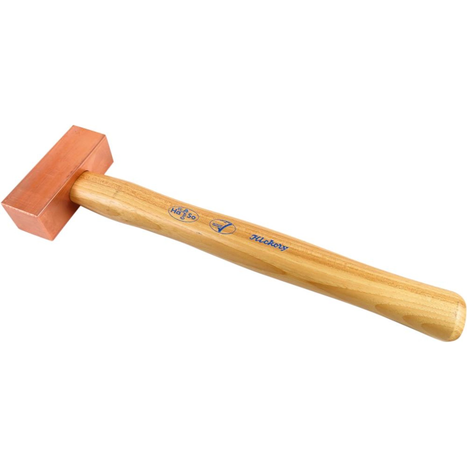 Kupferhammer 750g mit Hickorystiel Haso