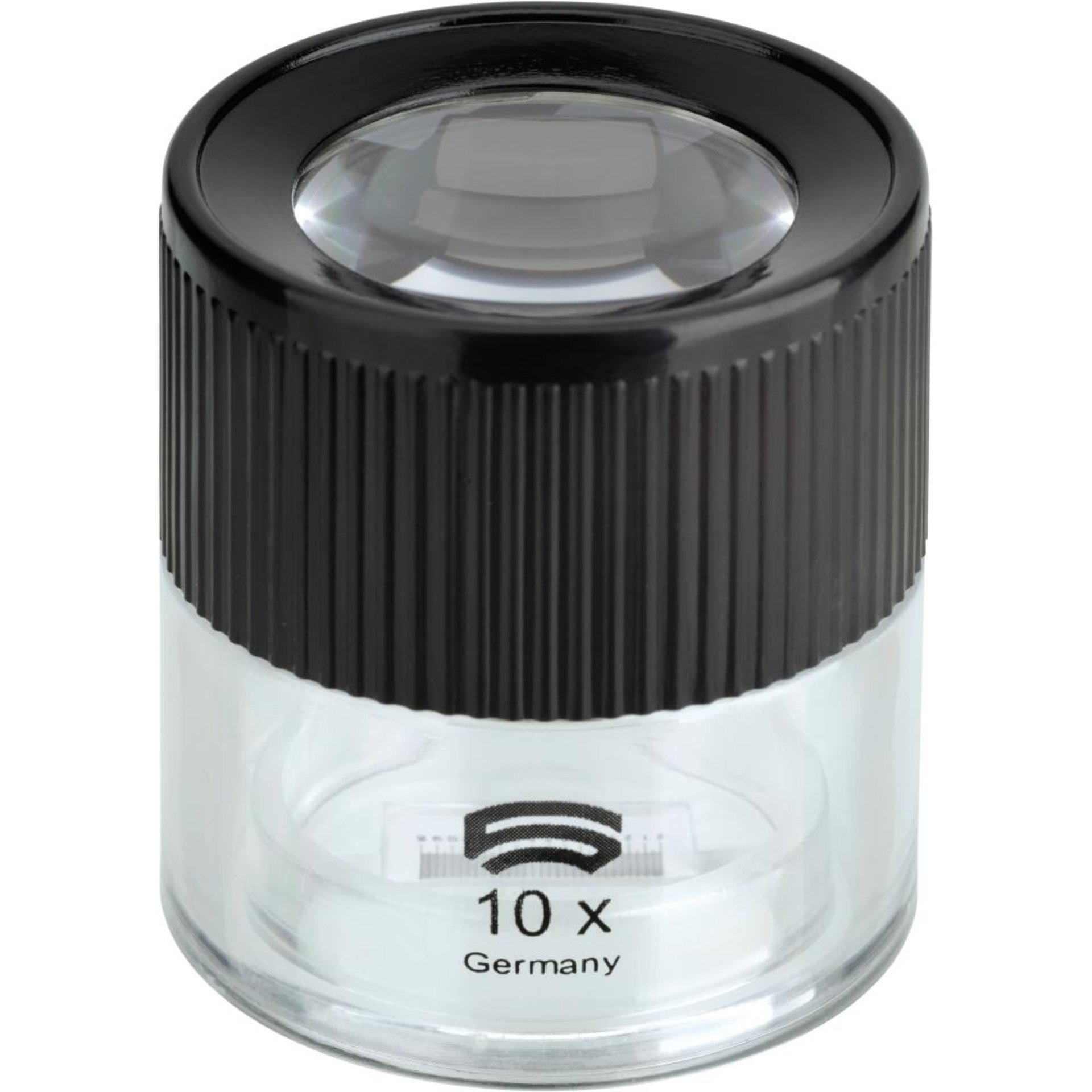 Standlupen Basic-Line 10xD30 mit Skala SCHWEIZER