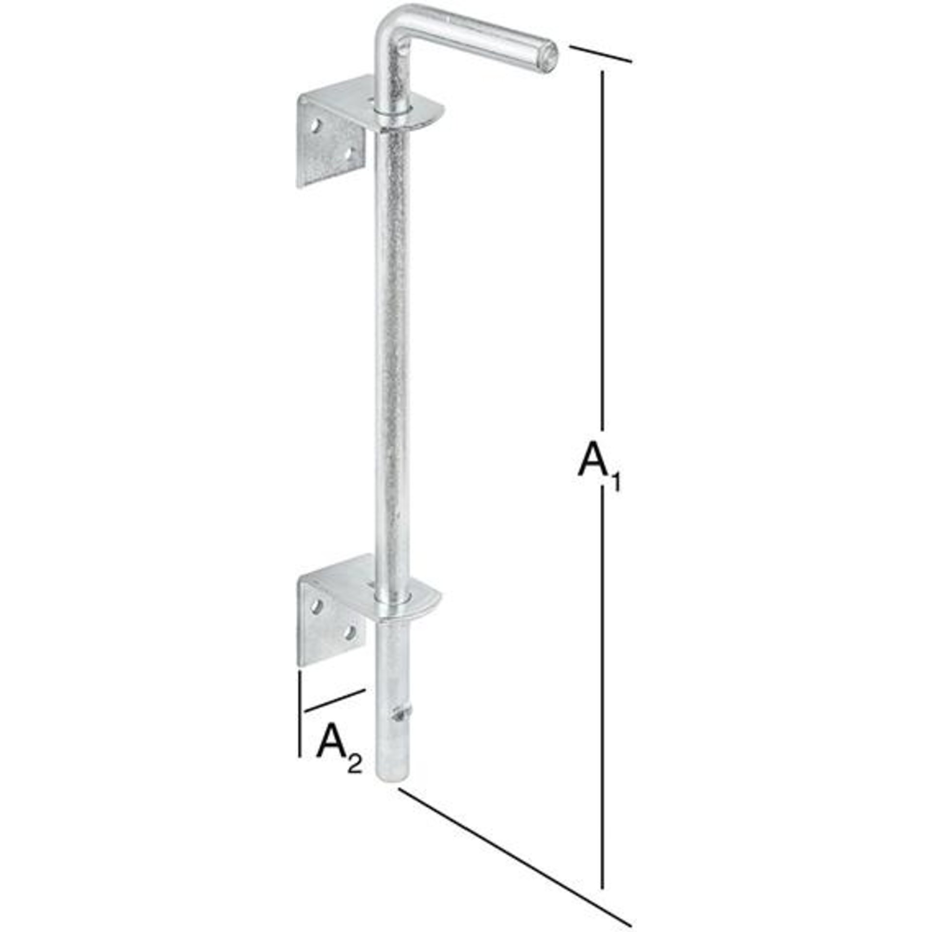 Bodenschieber 400x65mm VORMANN