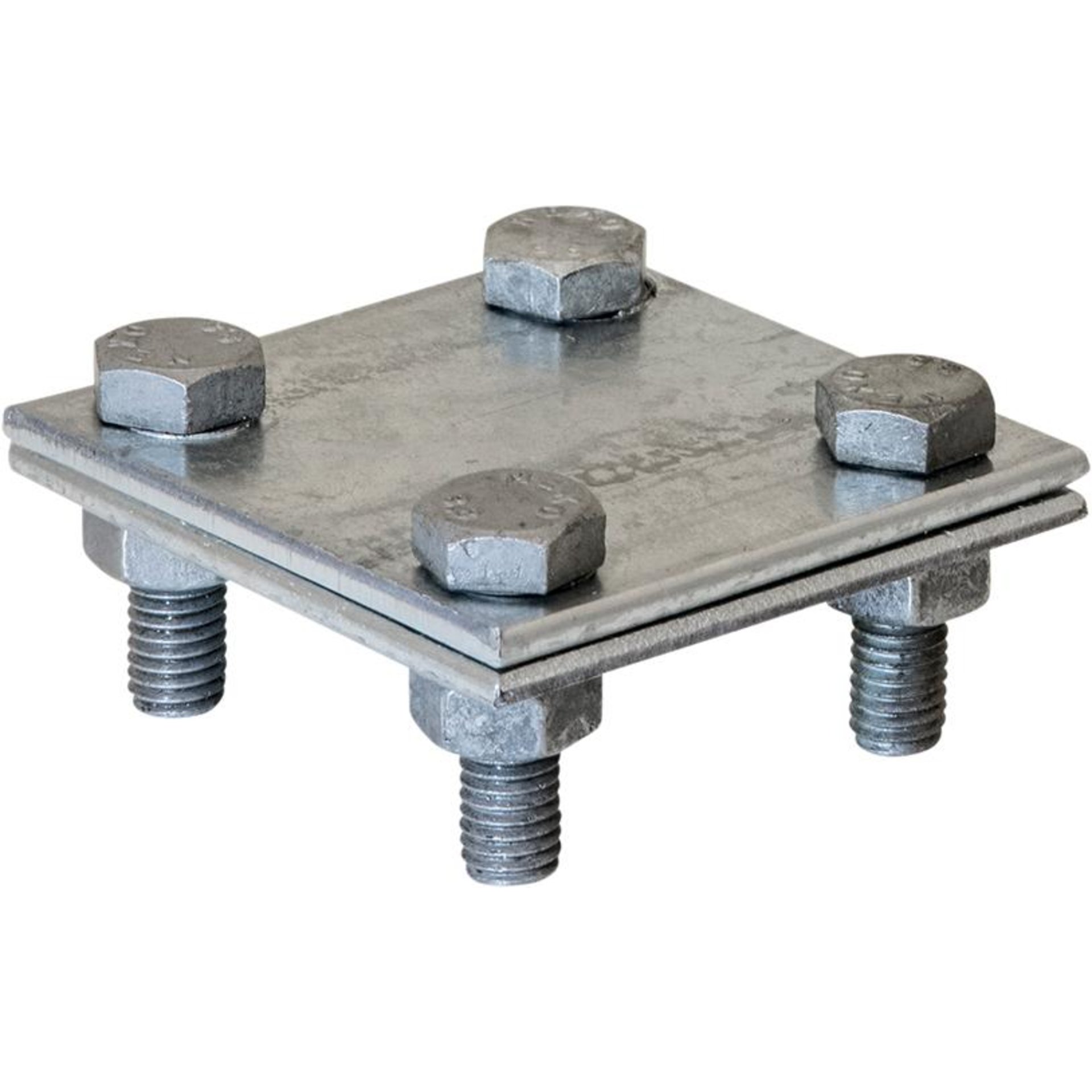 Kreuzverbinder 60x60x4 M8x25 fvz. Fl/fl