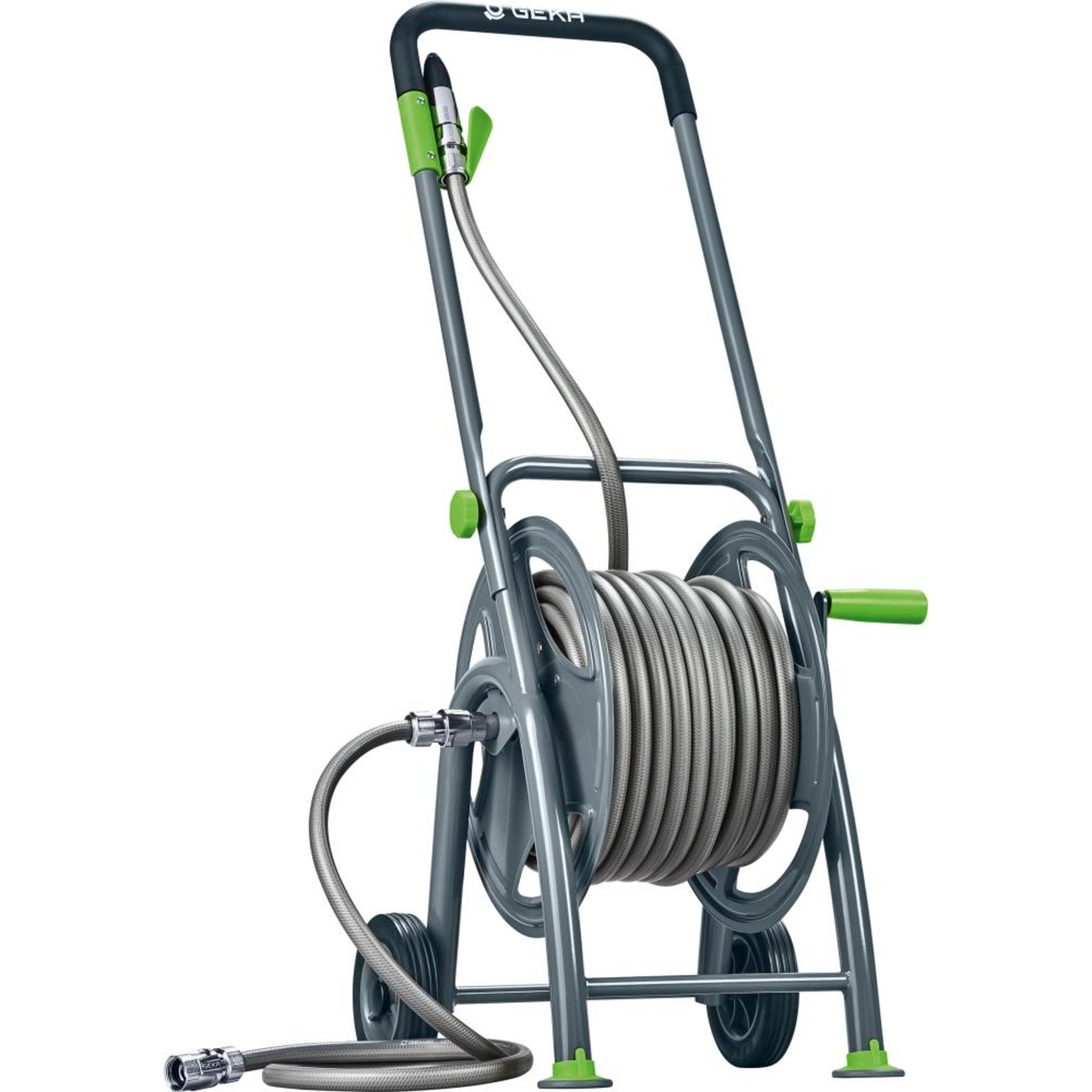 Schlauchwagen GEKA plus P25 SST, 25m-PVC-Schlauch 1/2", Zulaufschlauch 1,5m