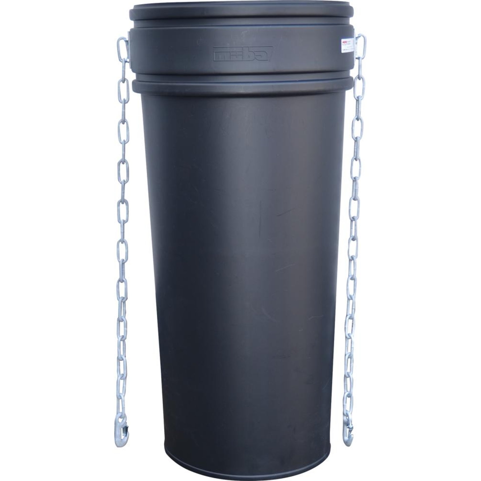 Schuttrutsche schwarz 1,1m müba