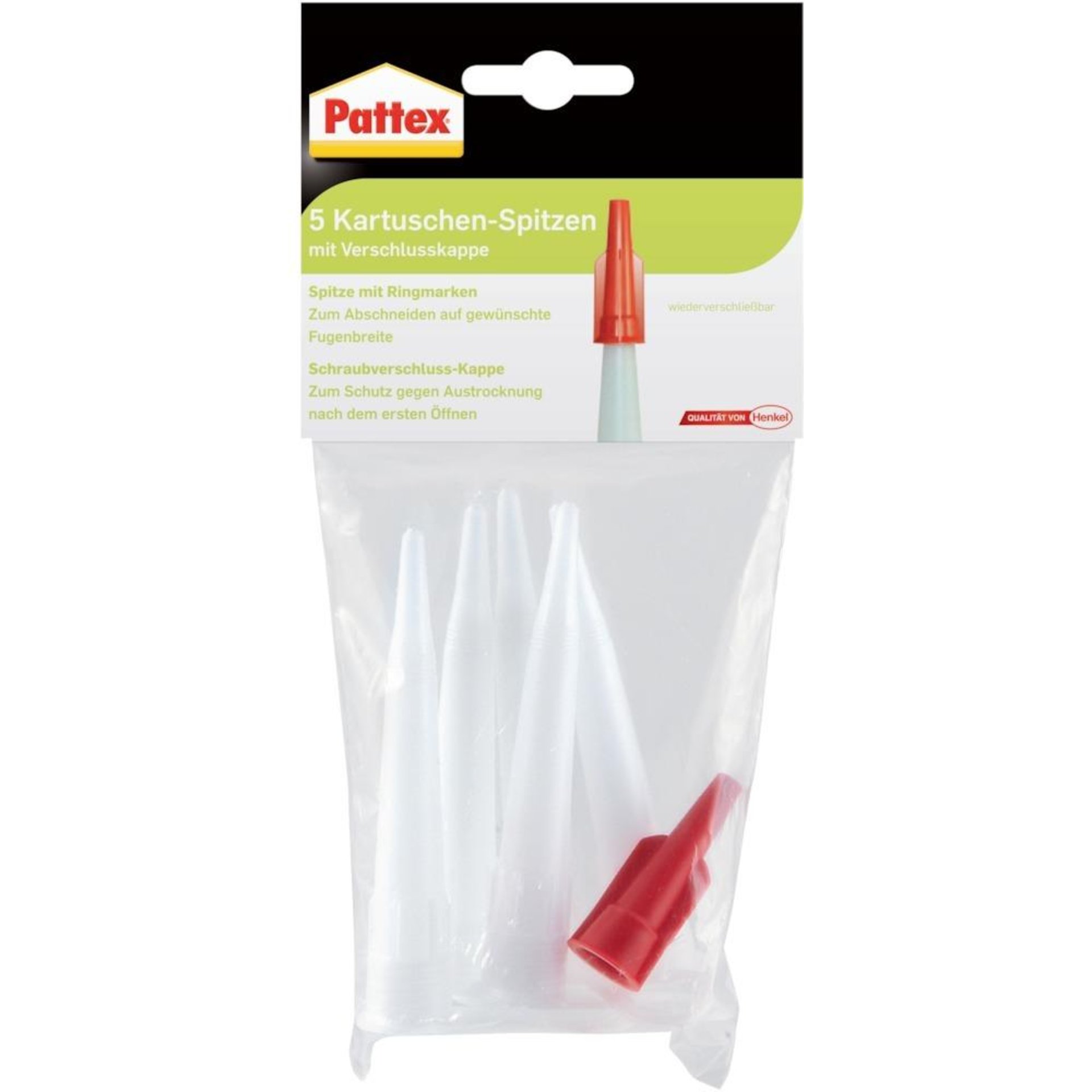 PATTEX Kartuschenspitzen Beutel (5 Stück)