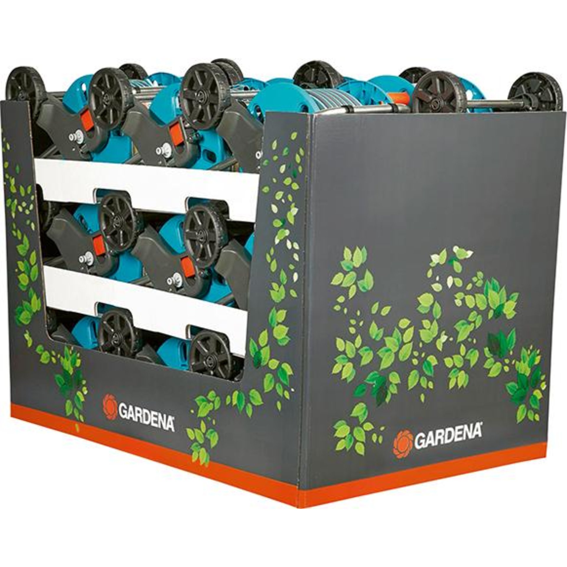 Schlauchwagen CleverRoll S Set Display Beschaffungsartikel