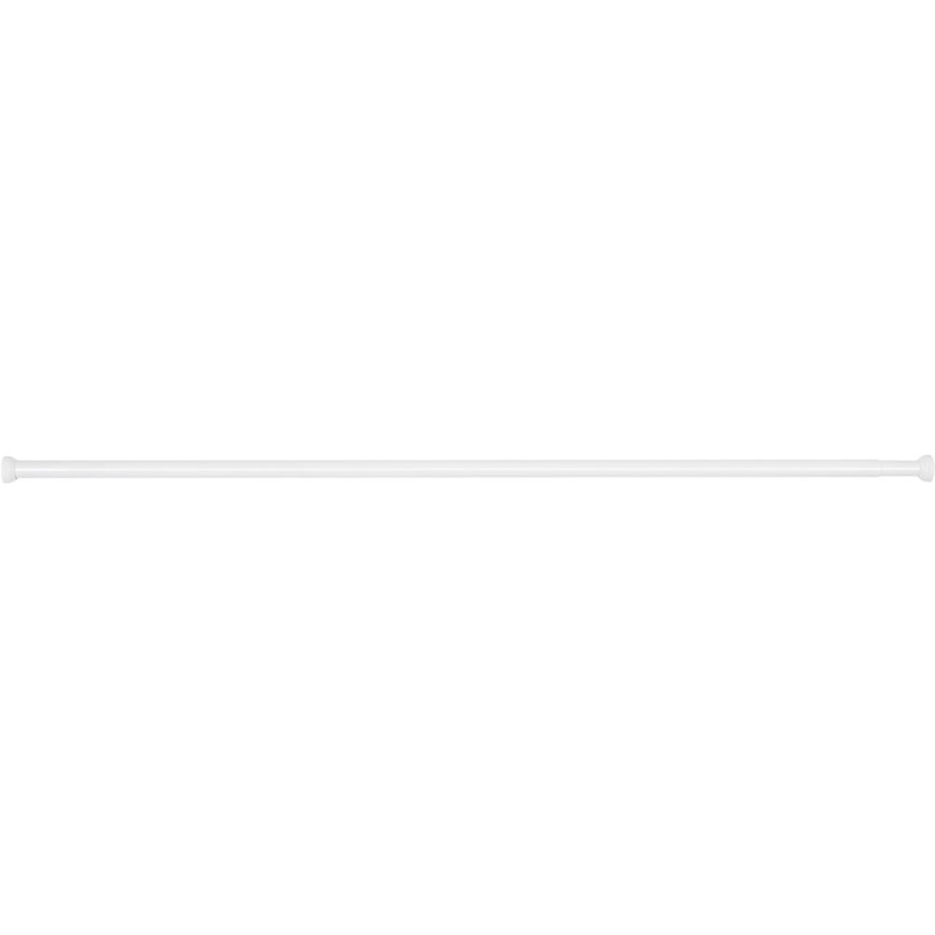 Teleskop-Duschstange 110-185cm, weiß, ausziehb