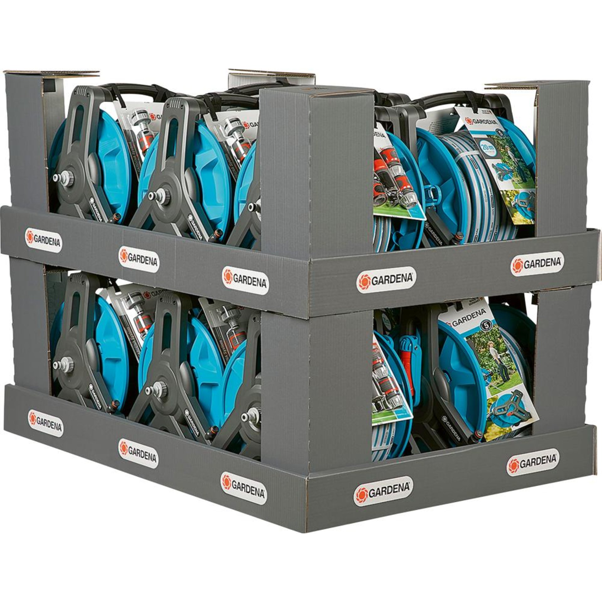 Wand-Schlauchtrommel Classic 50 Set Display Beschaffungsartikel