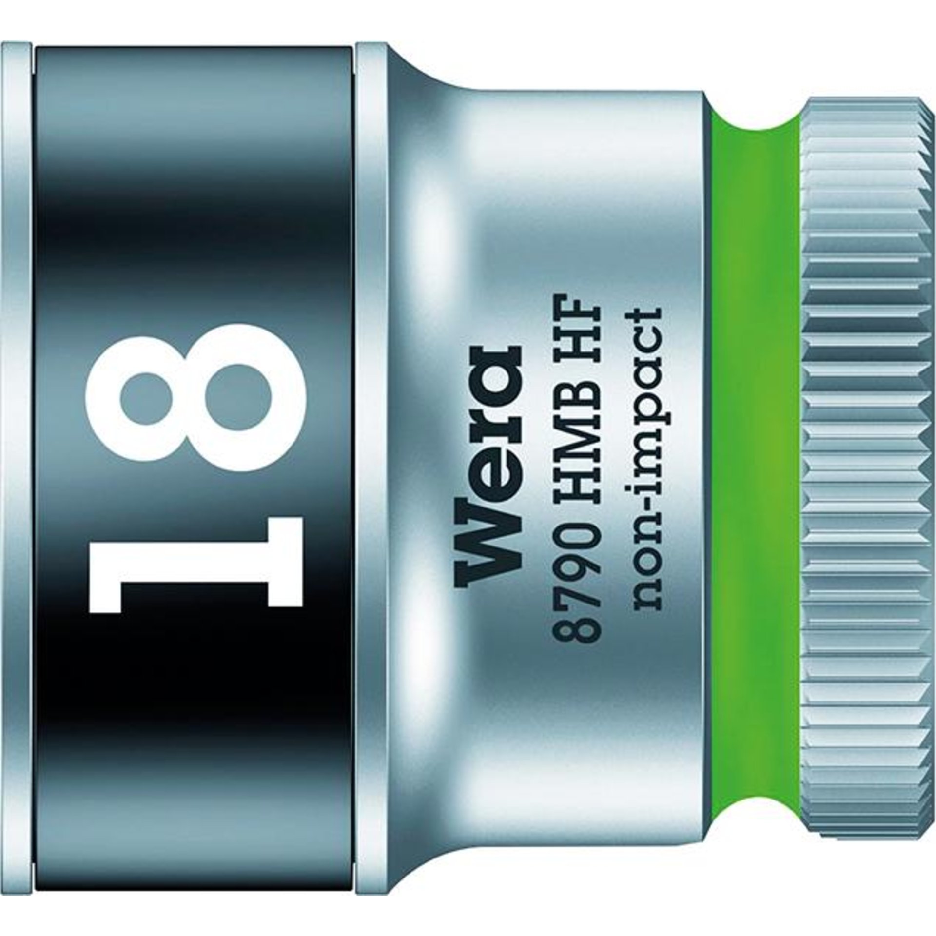 Steckschlüsseleinsatz 6-kant 3/8" 18mm mit Haltefunktion Wera