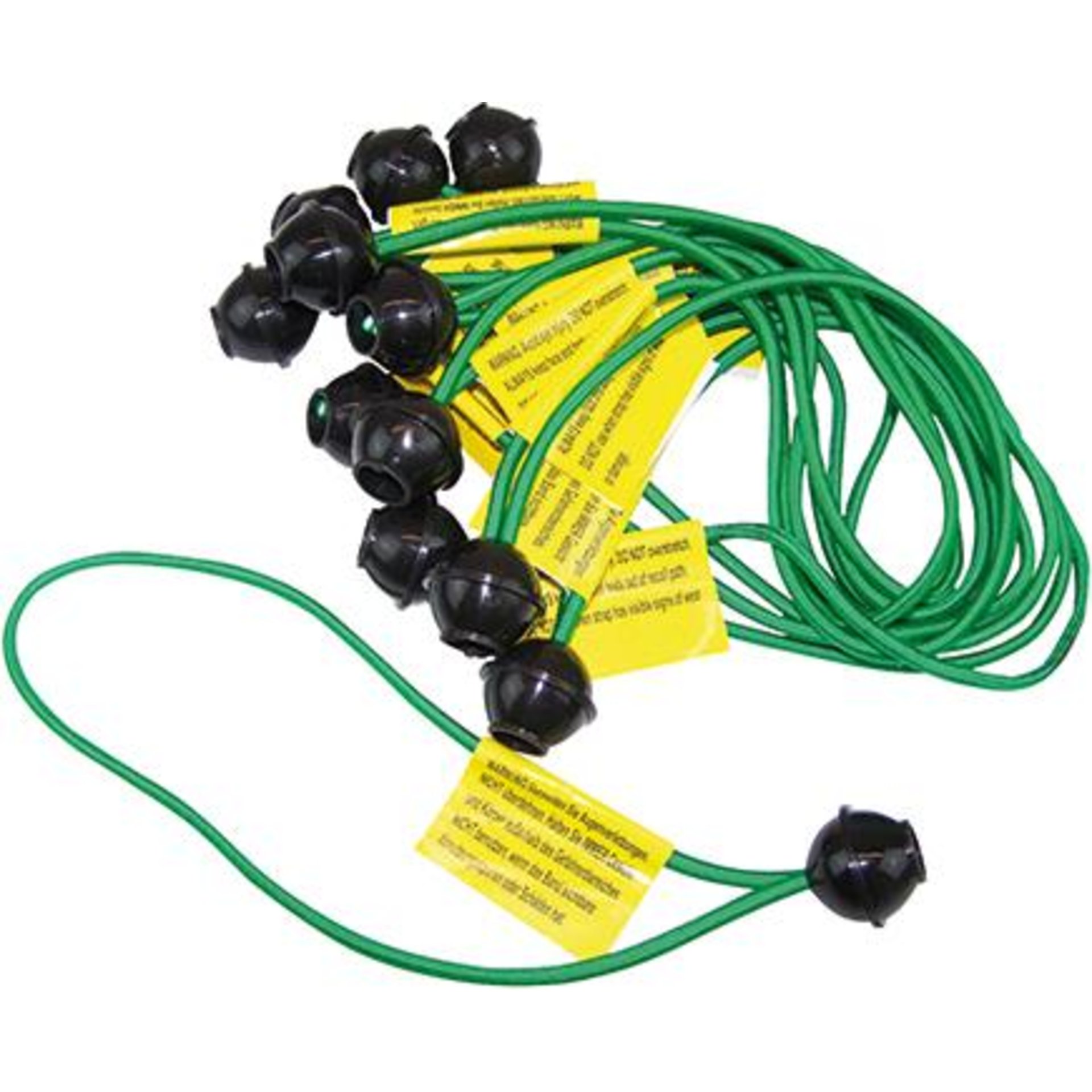 Kugel Gummibandspanner 12 Stück