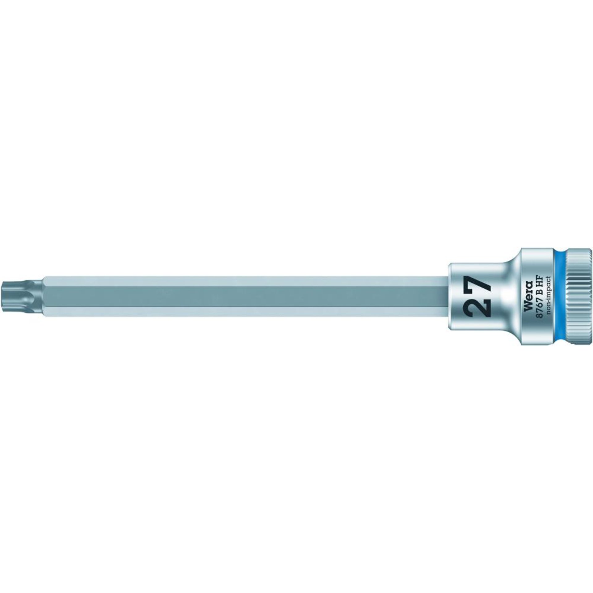 Schraubendrehereinsatz mit Haltefunktion 3/8" T27x107mm Wera