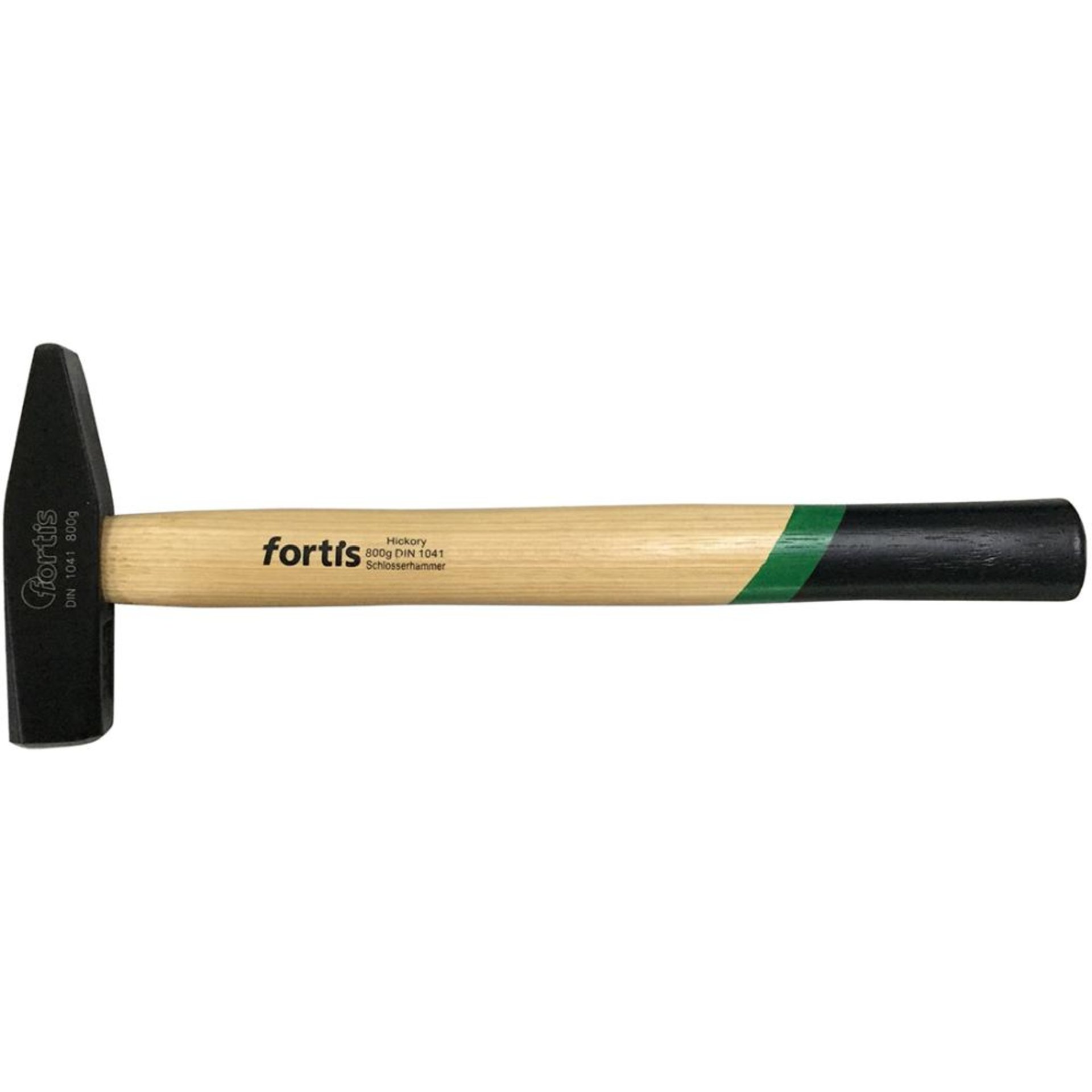 Schlosserhammer DIN1041 mit Hickorystiel 800g FORTIS