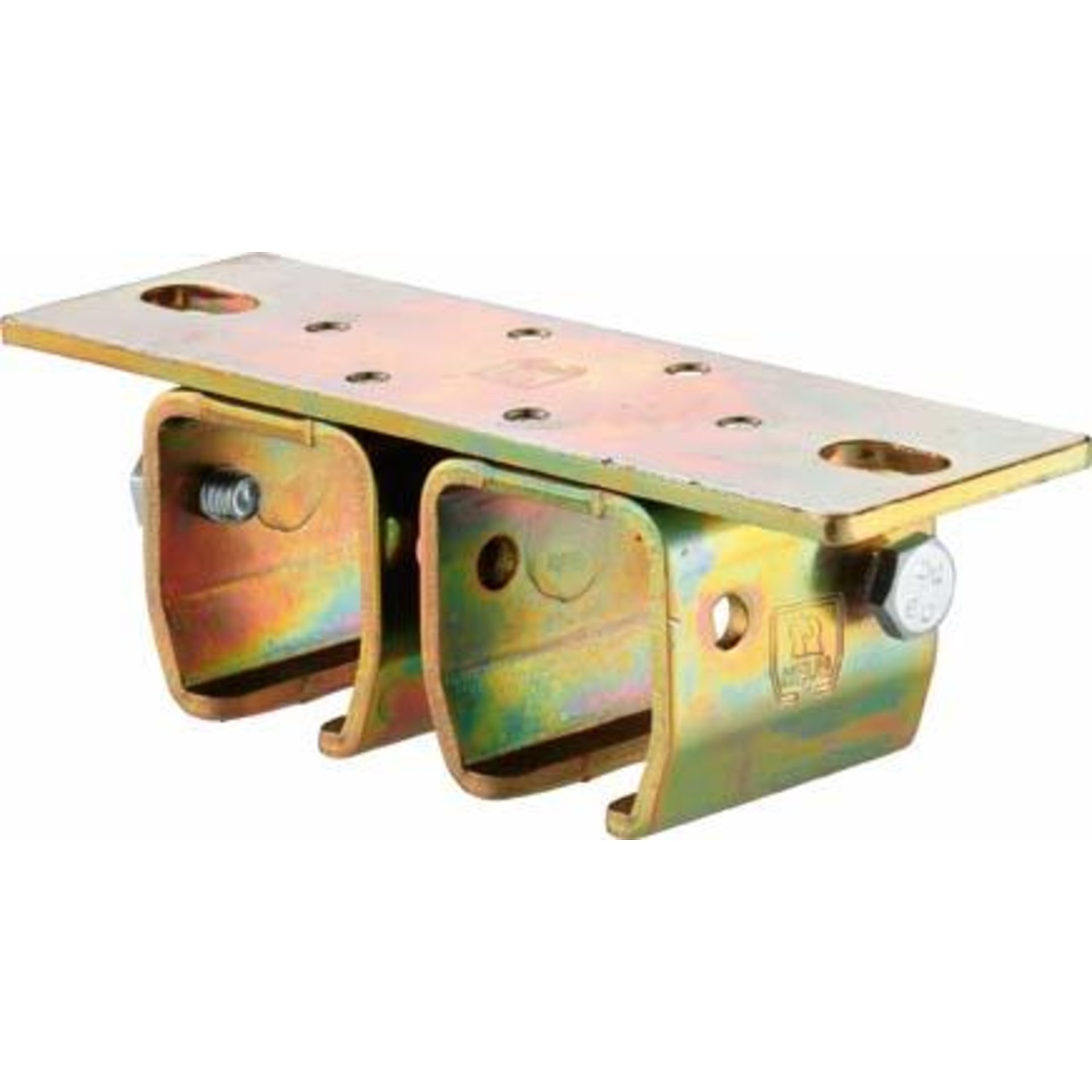 HELM 402 D Doppeldecken- muffe,galv.verz., 60 mm