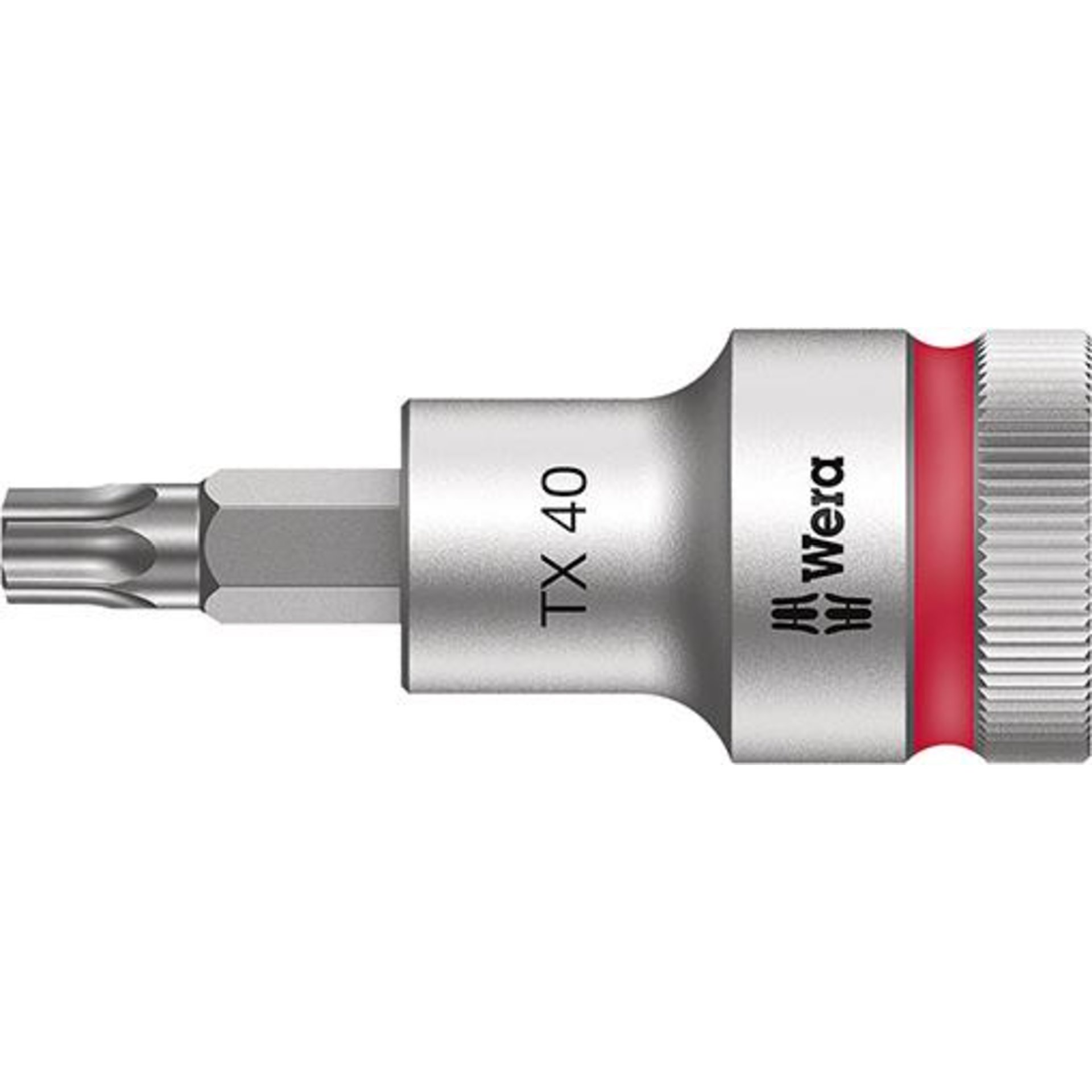 Schraubendrehereinsatz 1/2" T40x60mm mit Haltefunktion Wera