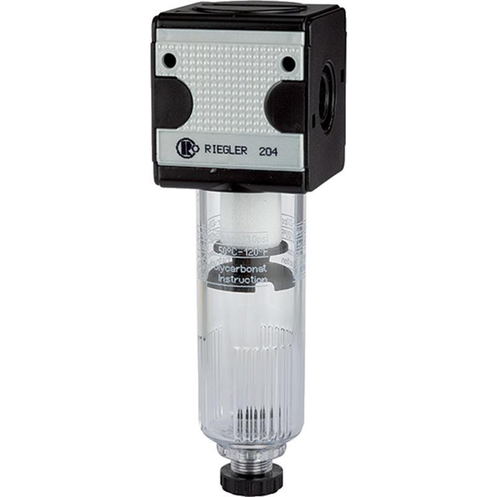 Filter, Serie multifix, mit Polycarbonatbehälter